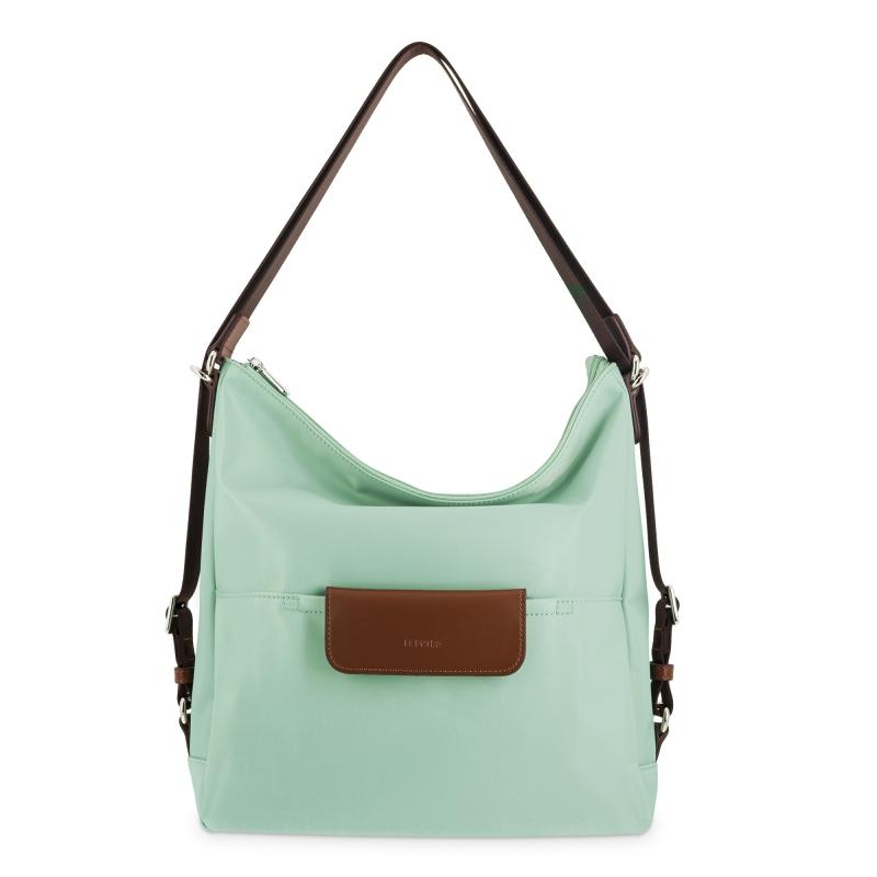 El potro Bolso convertible en mochila verde agua-El Potro