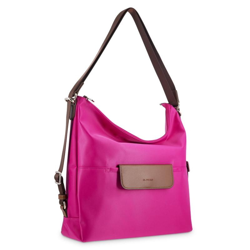 El potro Bolso convertible en mochila rosa-El Potro En oferta