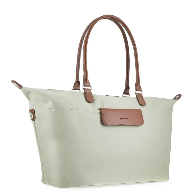 El potro Bolso cesta larga beige-El Potro Devoluciones gratuitas