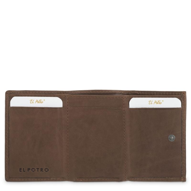 El potro Cartera con monedero interior de hombre en piel vacuno cuero Legitimo-E L P O T R O Envío gratis