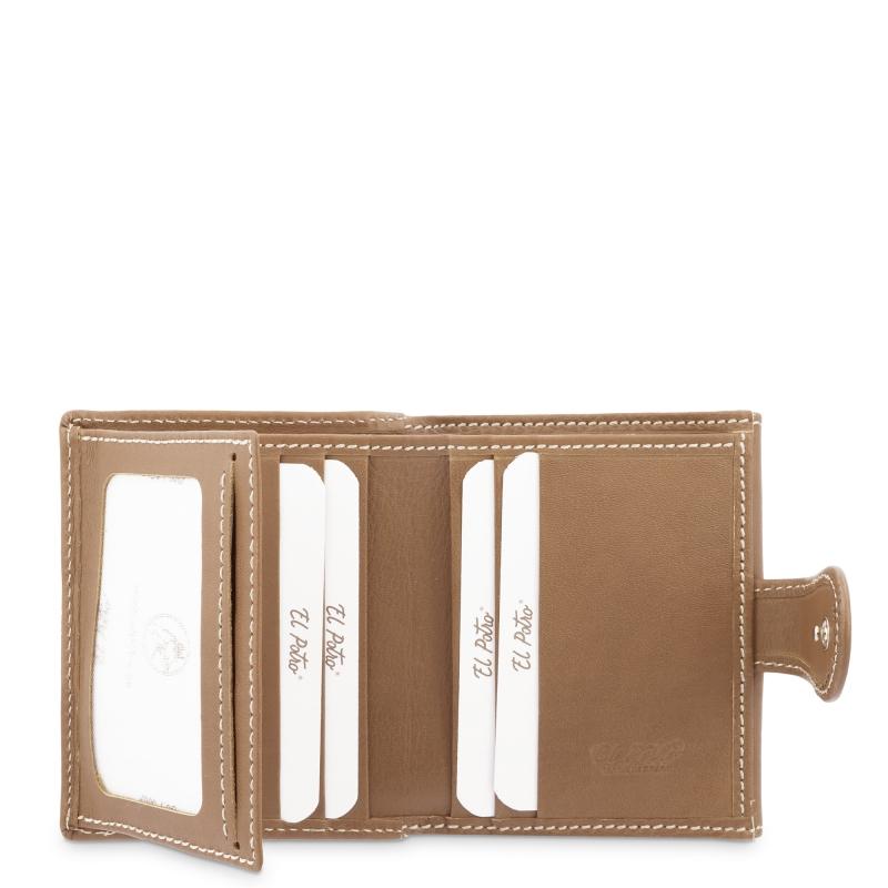 El potro Cartera pequeña mujer en piel vacuno color cuero-origen-El Potro Venta caliente