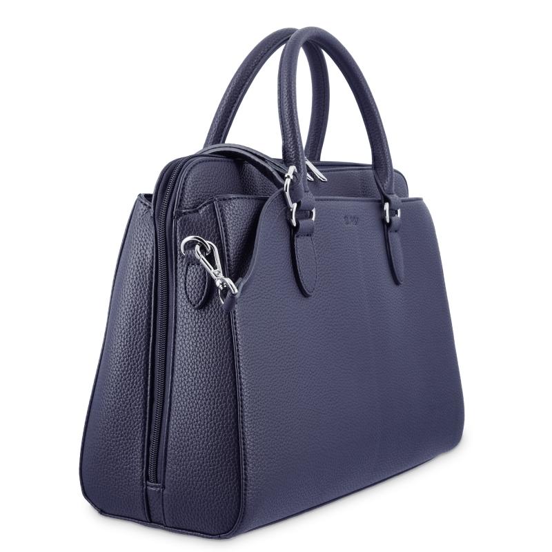 El potro Bolso shopping 3 cremalleras de El Potro color azul-Siena Última moda