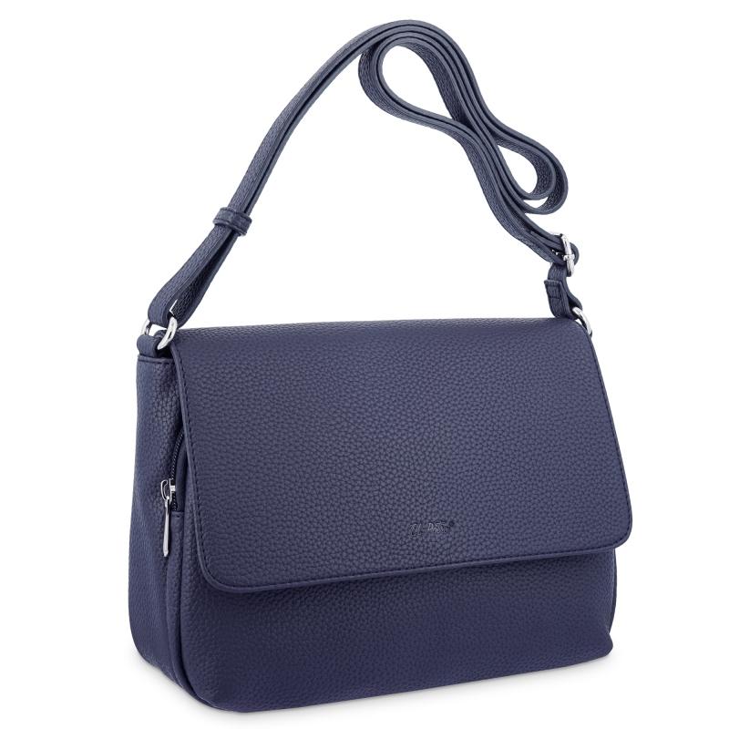 El potro Bolso solapa bandolera de El Potro color azul-Siena Rebajas de fábrica