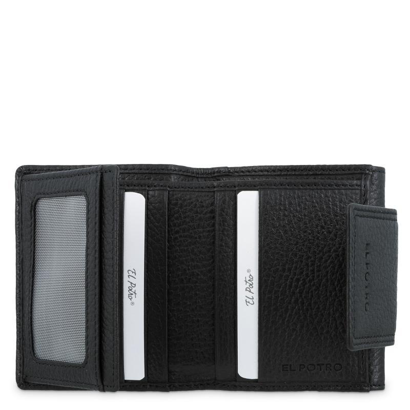 El potro Cartera de mujer pequeña en piel vacuno color negro - Floater Envío gratis