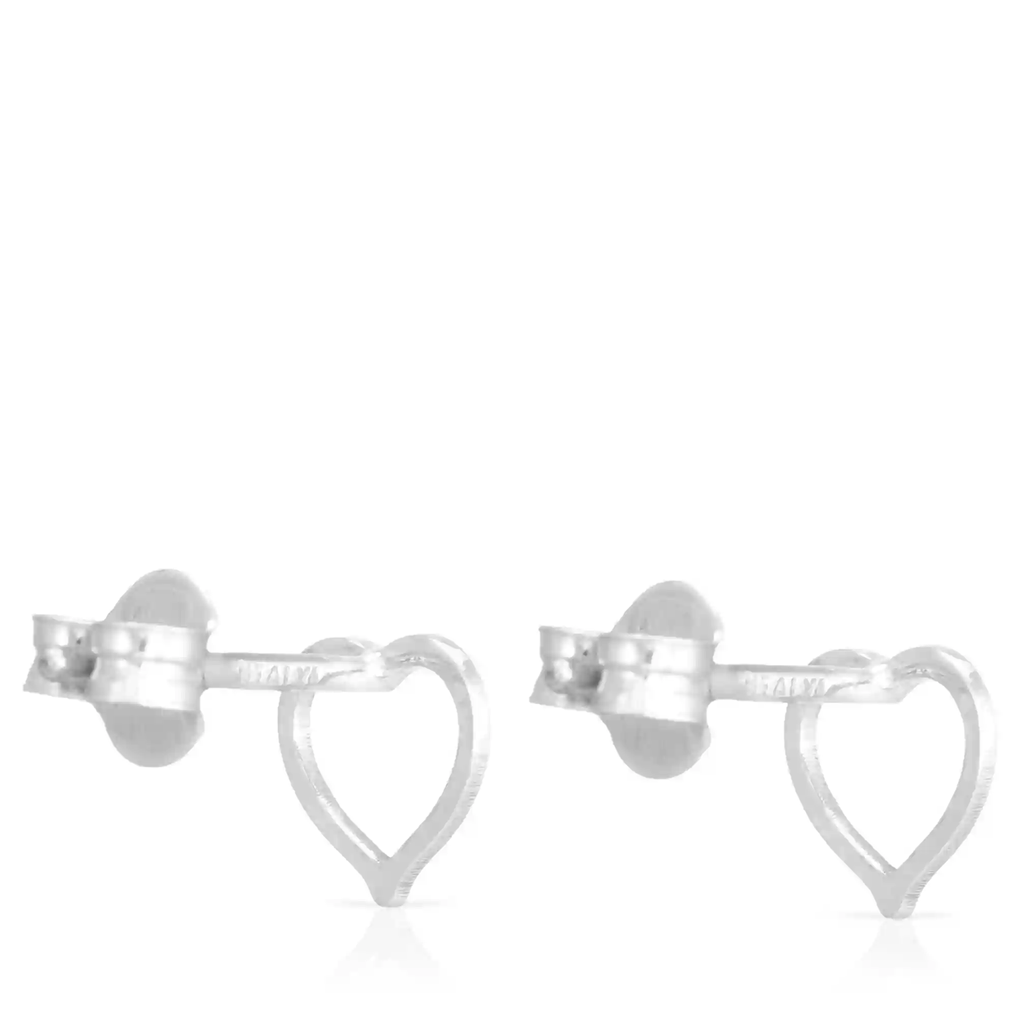 Firenze artegiani Pendiente de Plata de Ley 925 en forma de corazón Precio de fábrica