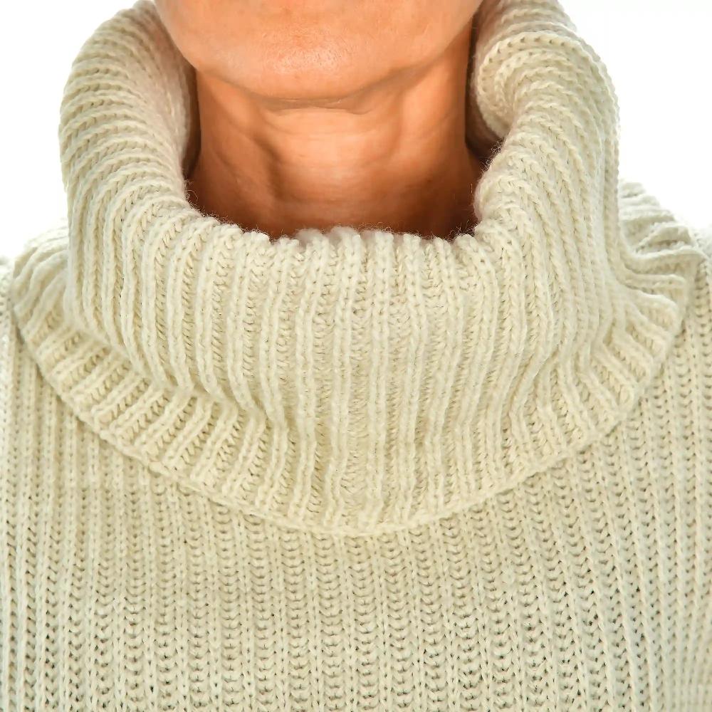 Firenze artegiani Jersey cuello vuelto talla única. Made in Italy Superdescuento