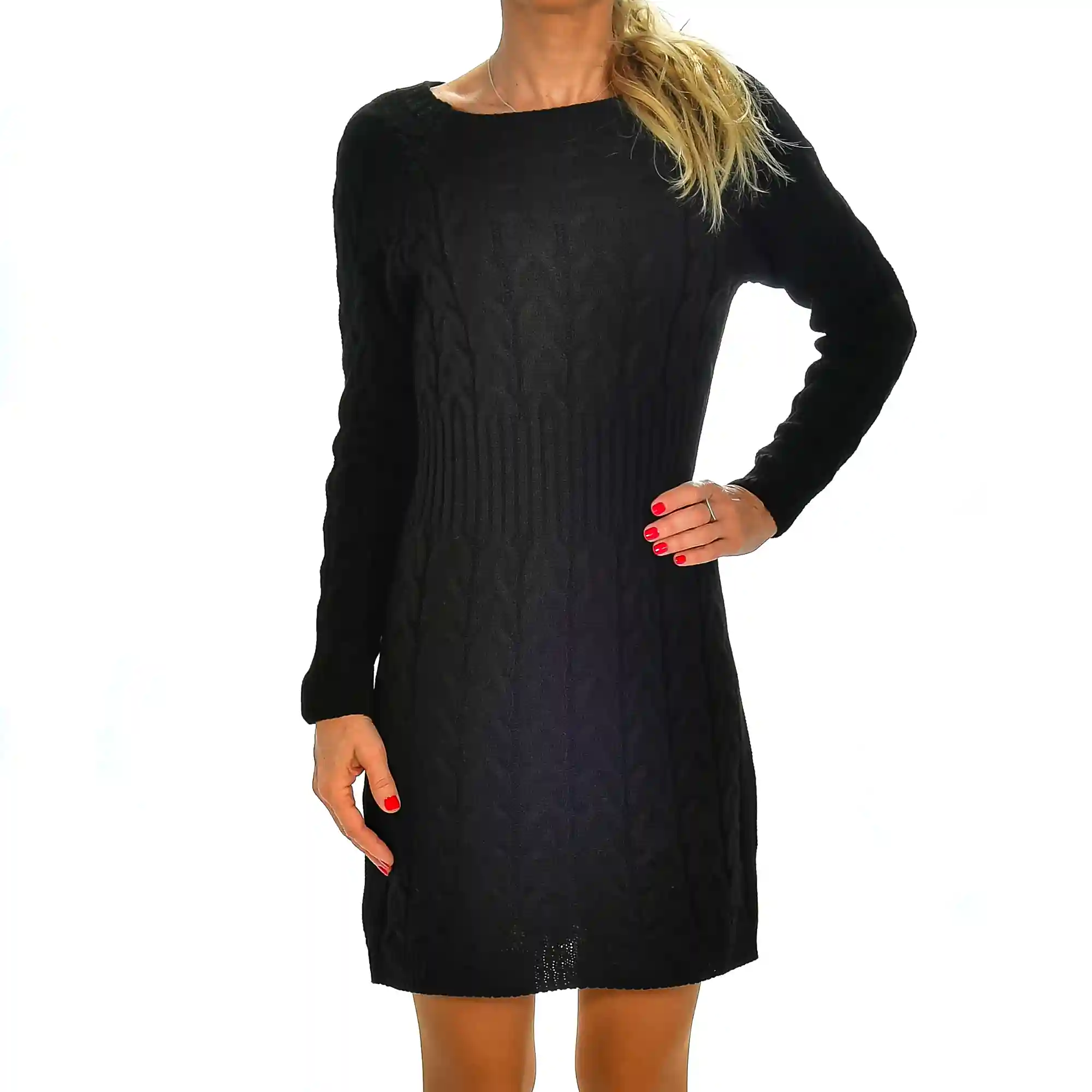 Firenze artegiani Vestido tipo jersey talla única. Made in Italy