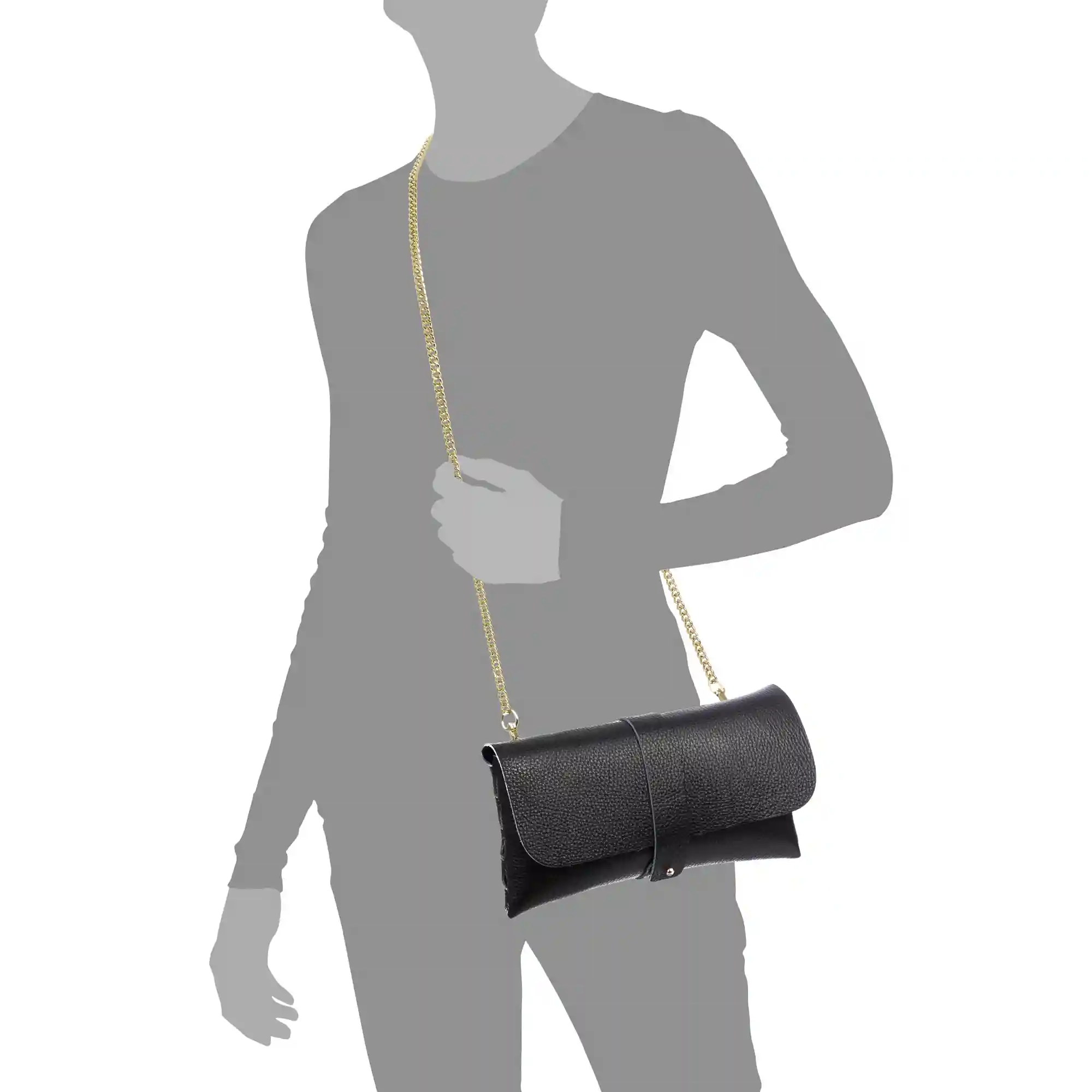 Firenze artegiani Auronzo bolso de bandolera mujer. Piel auténtica acabado Dollaro Rebajas de fin de temporada