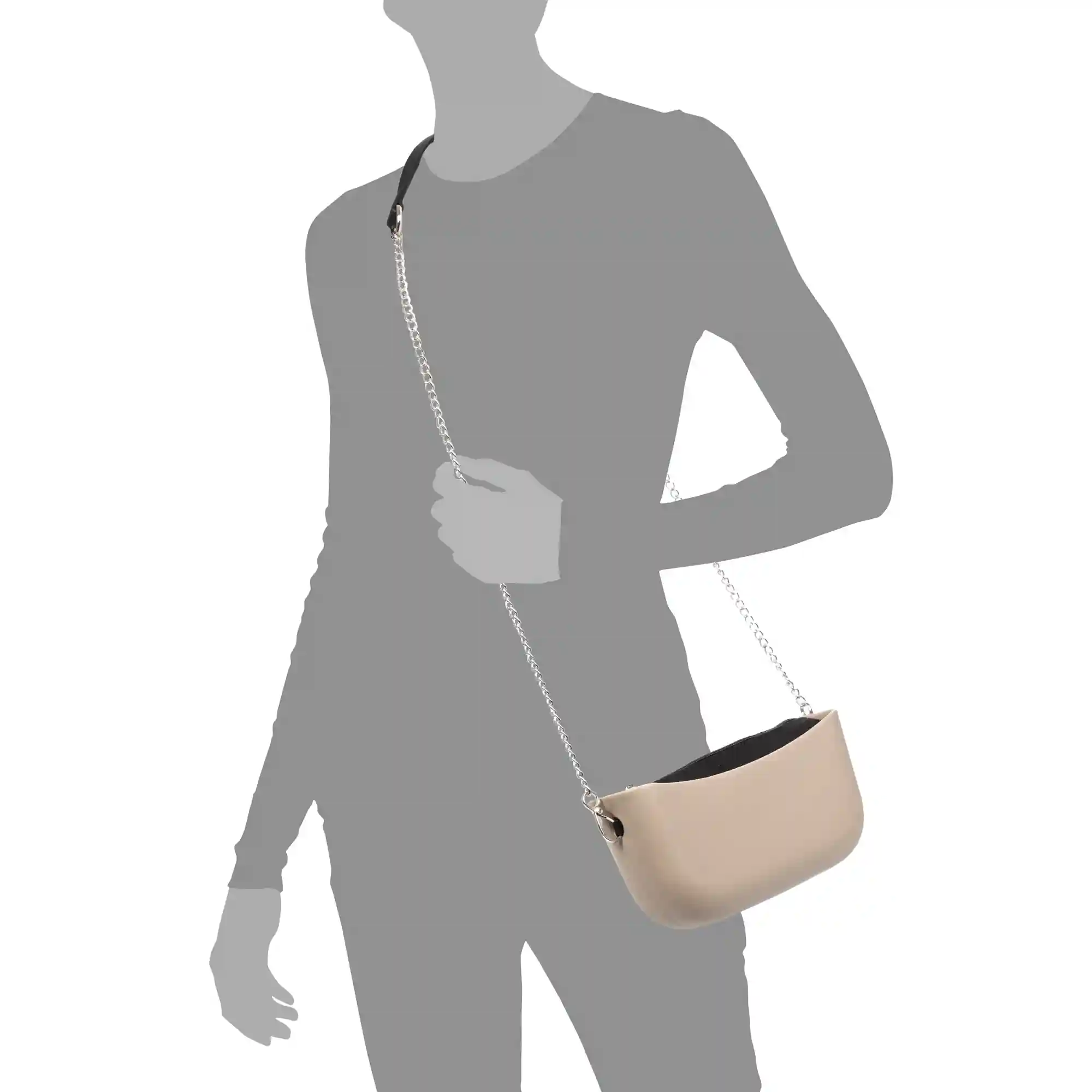 Firenze artegiani Villaromagnano bolso bandolera de goma eva con correa y bolsa interior Precio ultrabajo