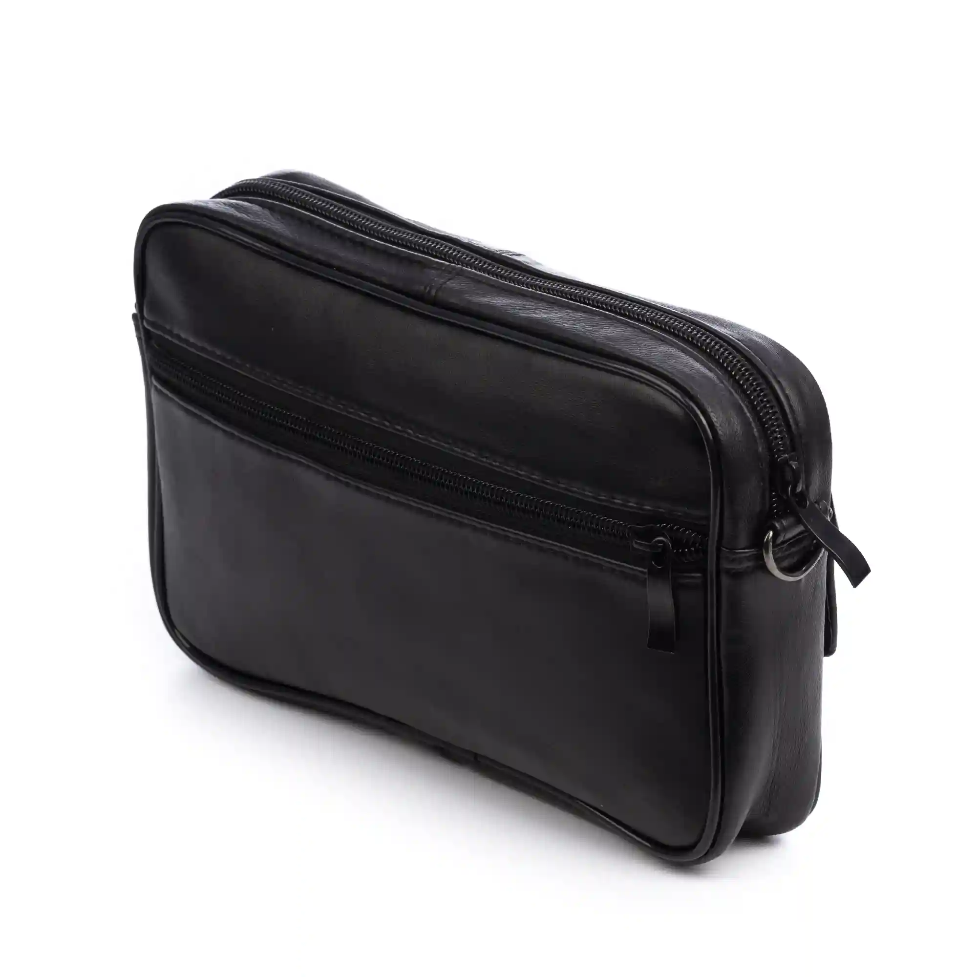 Firenze artegiani Atri bolso bandolera con 4 compartimentos de piel Dollaro Outlet