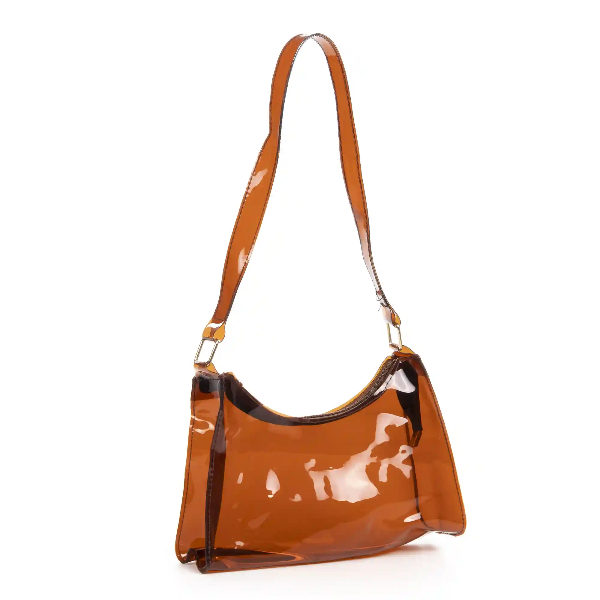Firenze artegiani Zeri bolso de hombro de PVC transparente Envío gratis