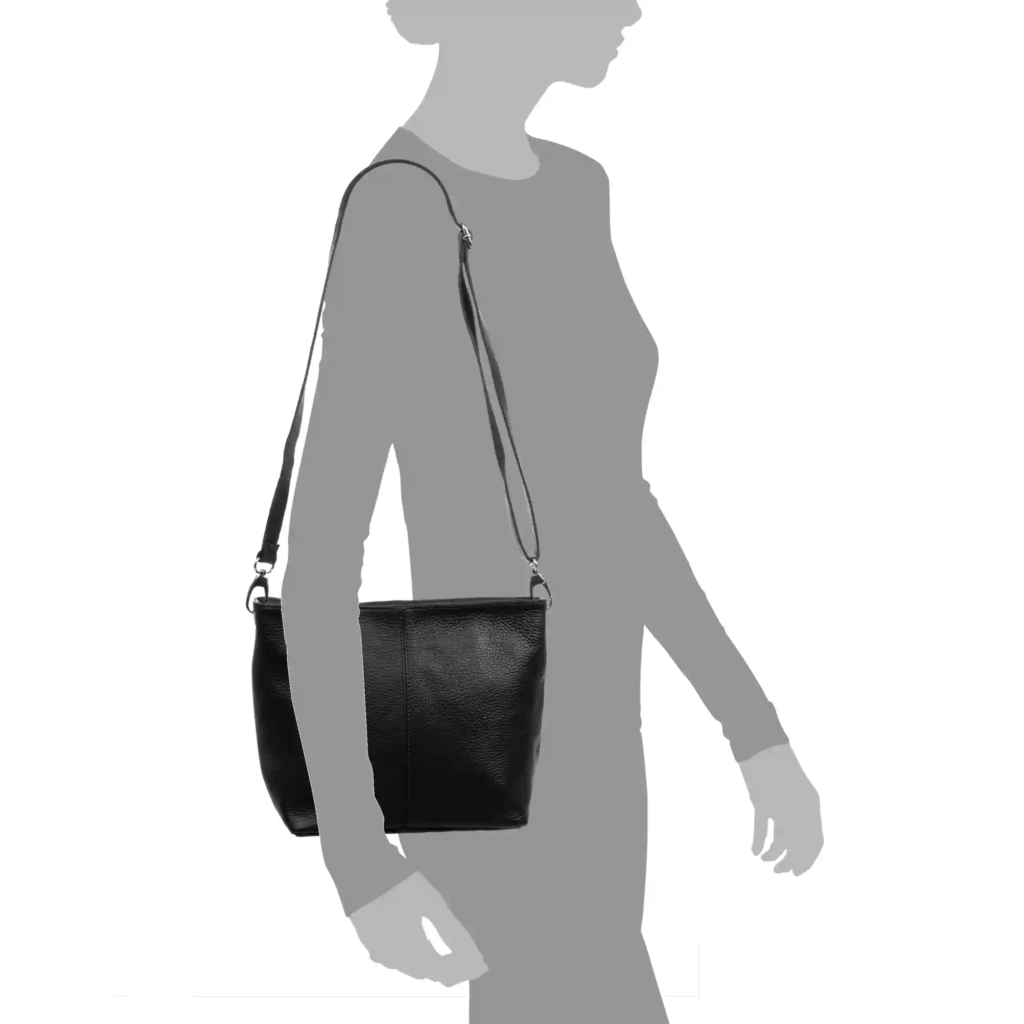 Firenze artegiani Appiano bolso de hombro mujer. Piel auténtica acabado Dollaro Promoción por tiempo limitado