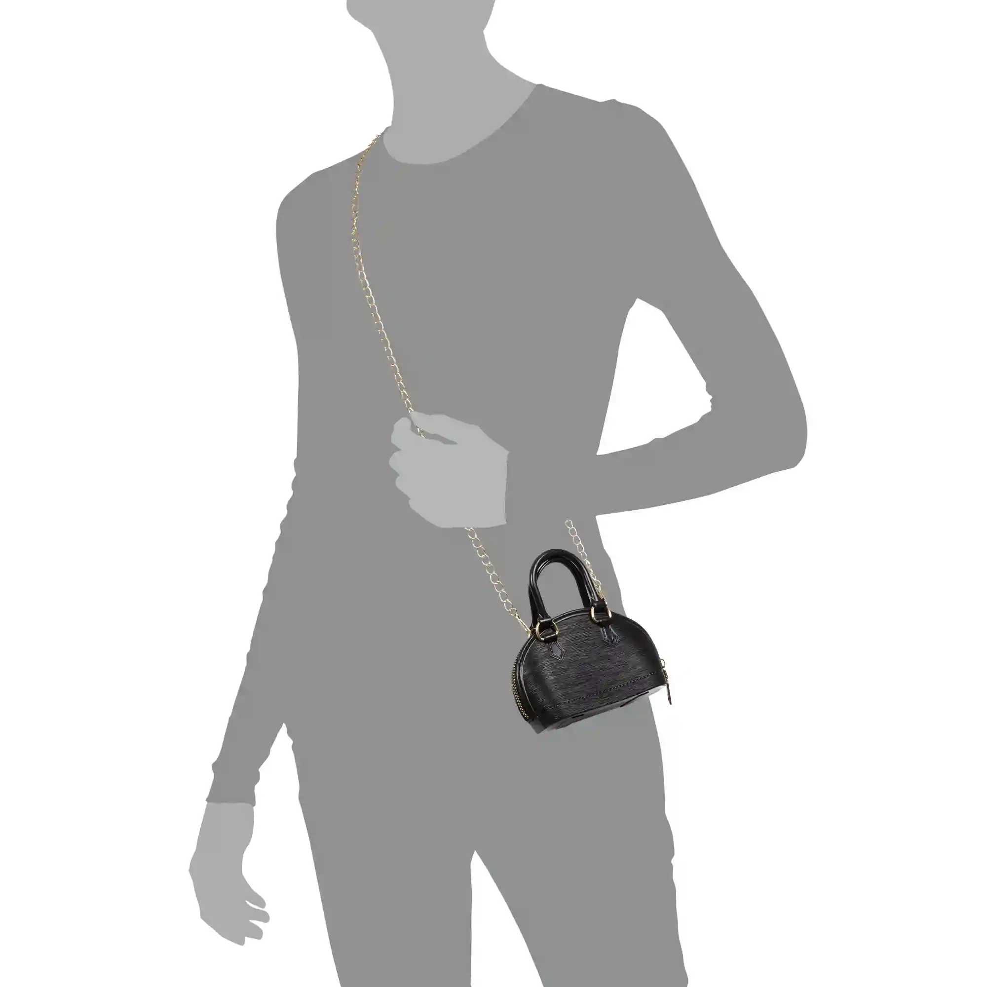 Firenze artegiani Villamagna bolso de mano mini de pvc con cadena para hombro Solo queda un día