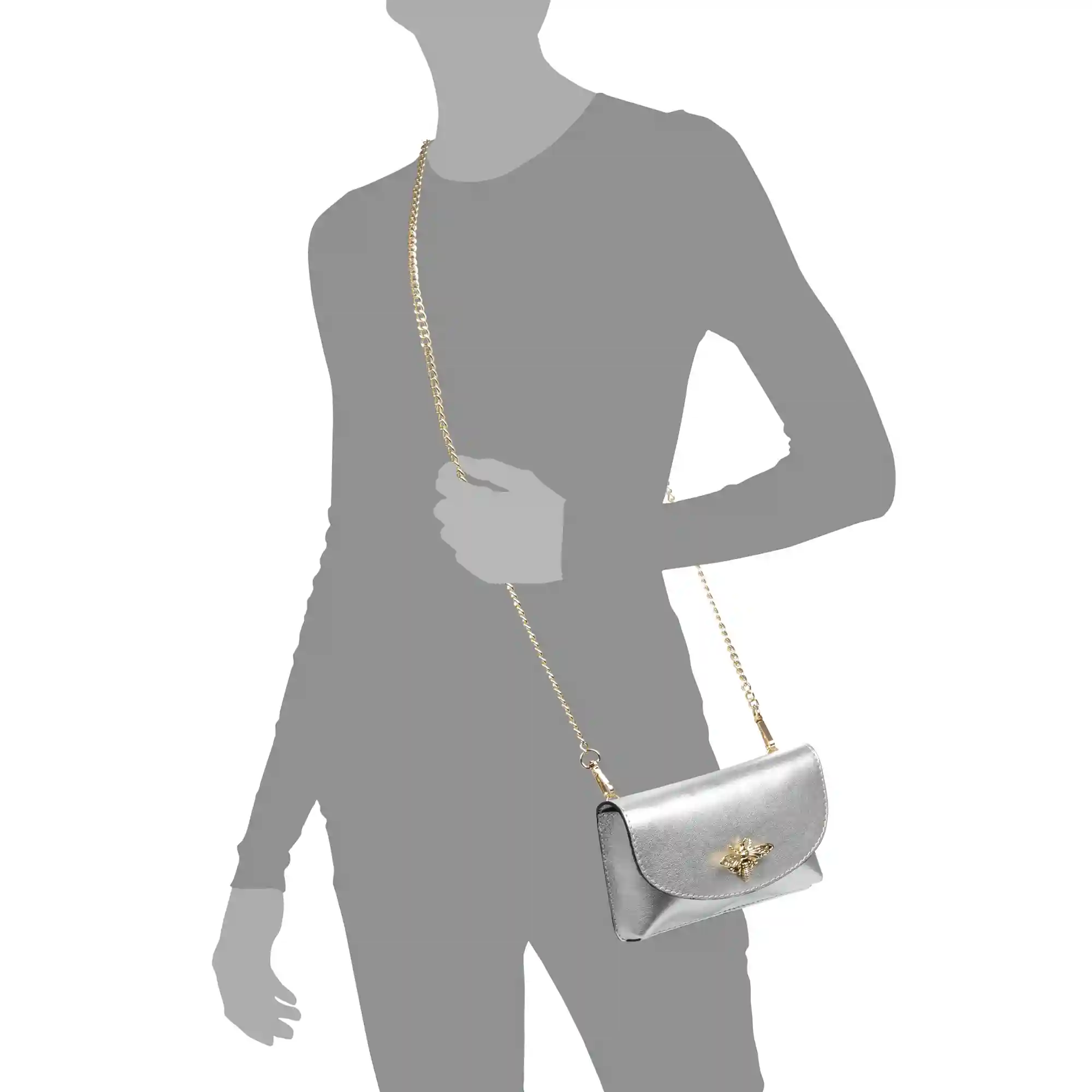 Firenze artegiani Aquilonia bolso de mano mujer. Piel auténtica acabado Gamuza lacada Oferta exclusiva