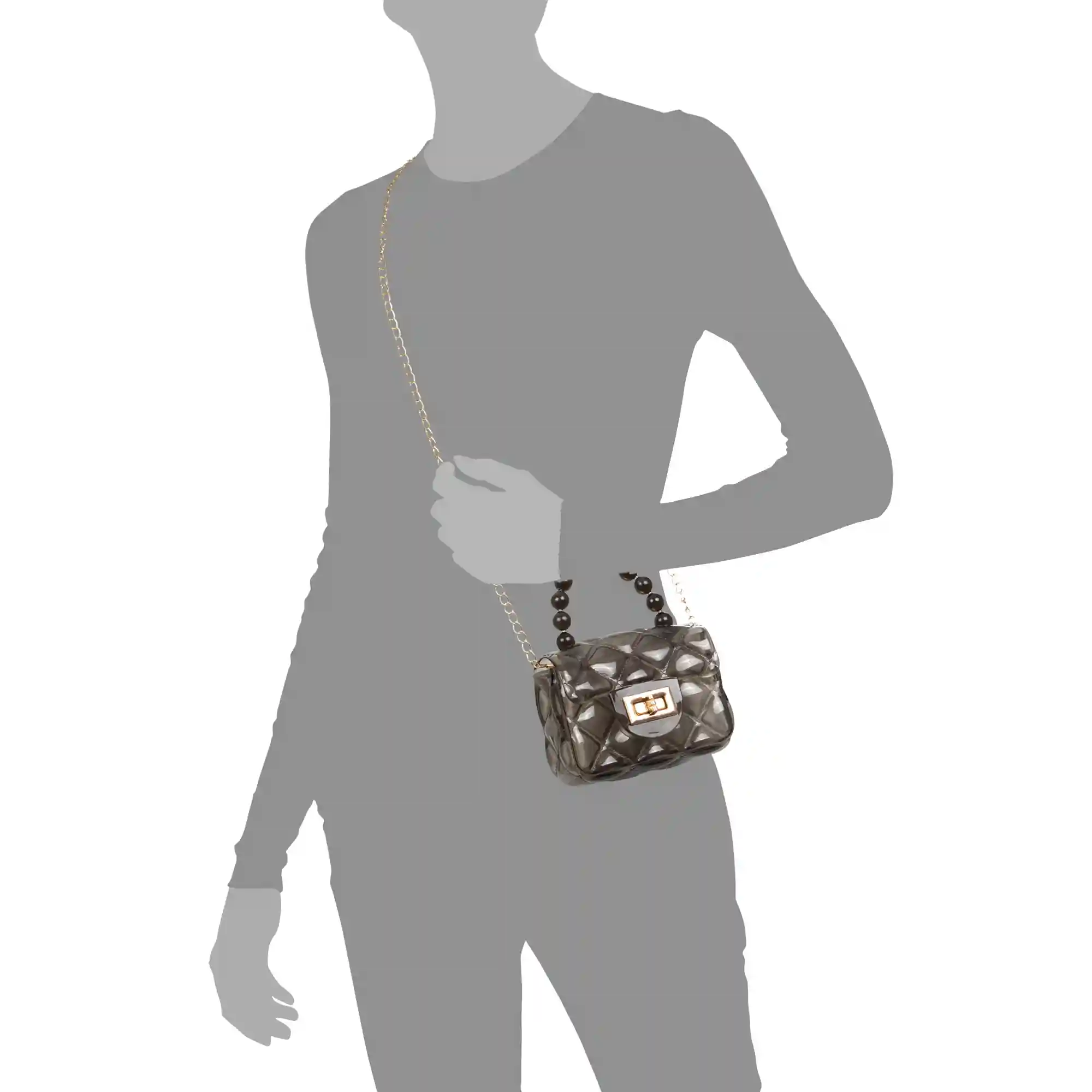 Firenze artegiani Villalvernia bolso de mano mini de pvc brillante Grandes ahorros