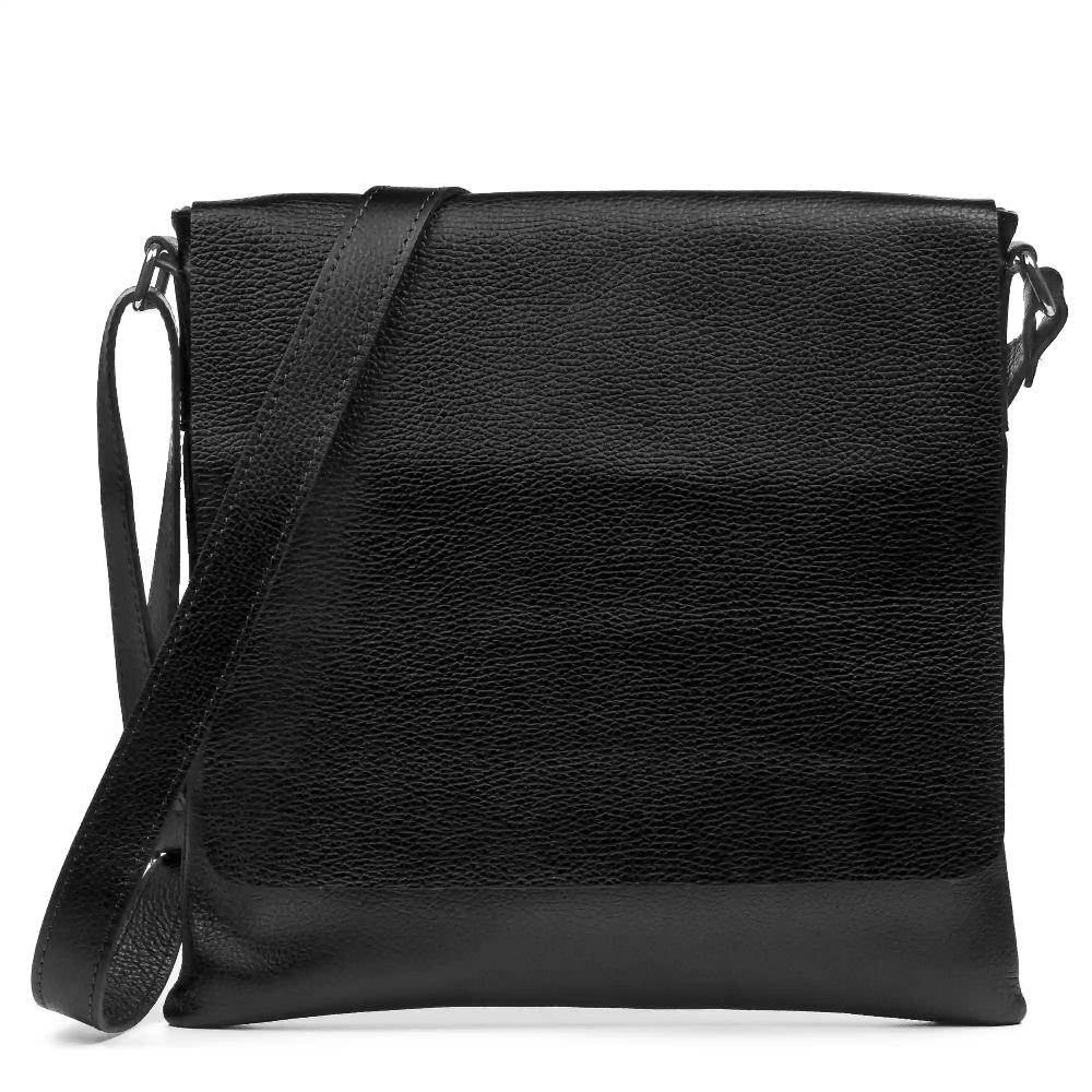 Firenze artegiani Agnadello Bolso Messenger Mujer. Piel auténtica Dollaro