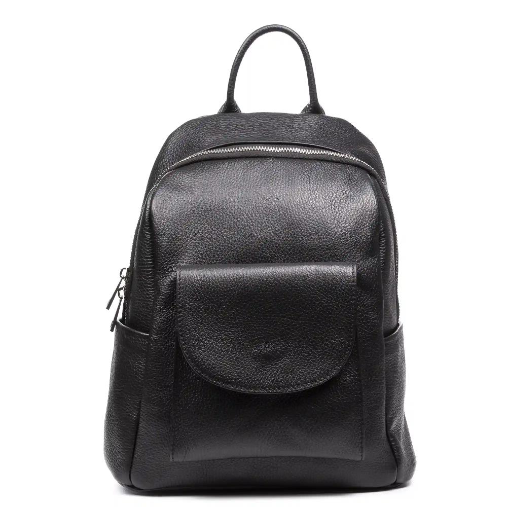 Firenze artegiani Albinea bolso mochila de mujer. Piel auténtica acabado Dollaro