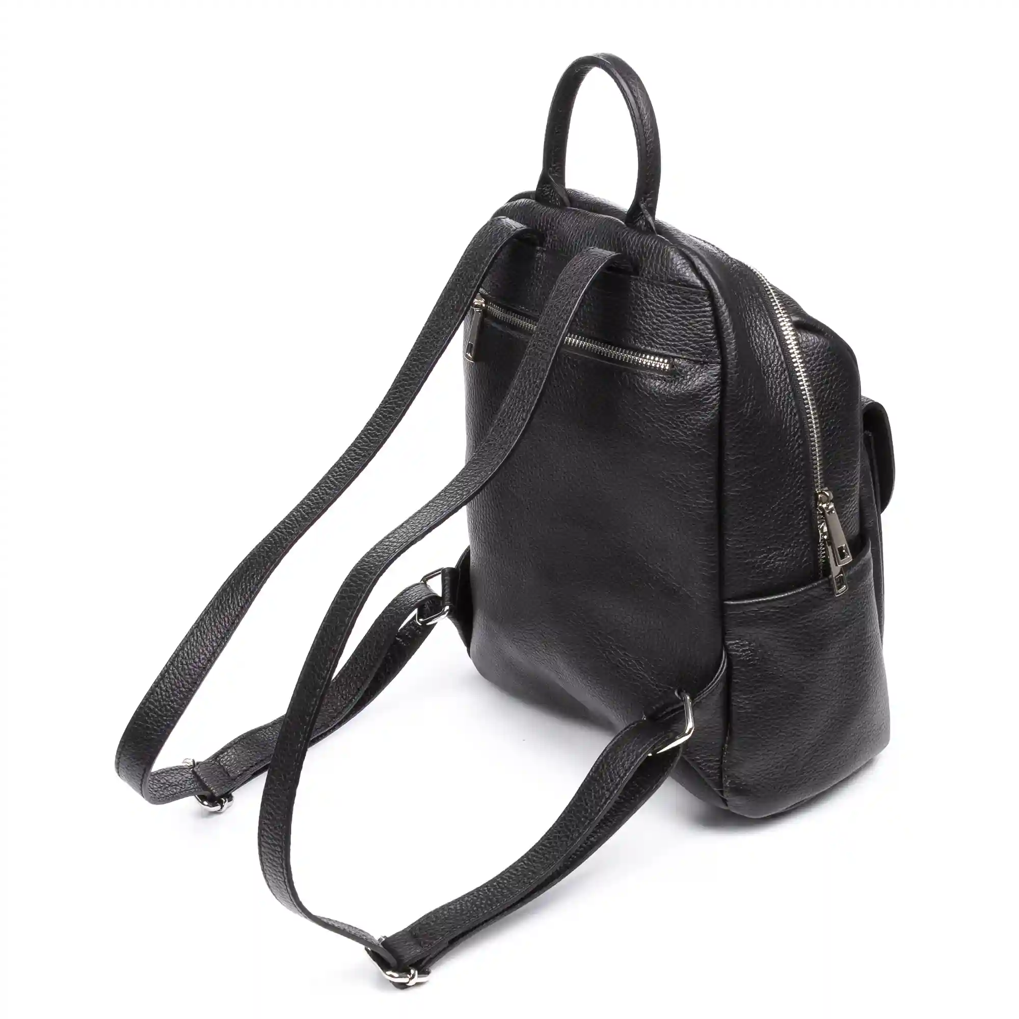 Firenze artegiani Albinea bolso mochila de mujer. Piel auténtica acabado Dollaro Rebajas