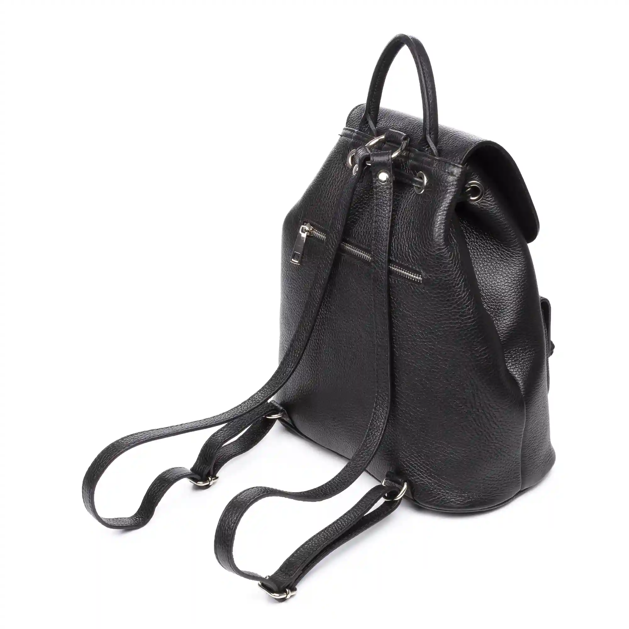 Firenze artegiani Albiense bolso mochila de mujer. Piel auténtica acabado Dollaro Venta caliente