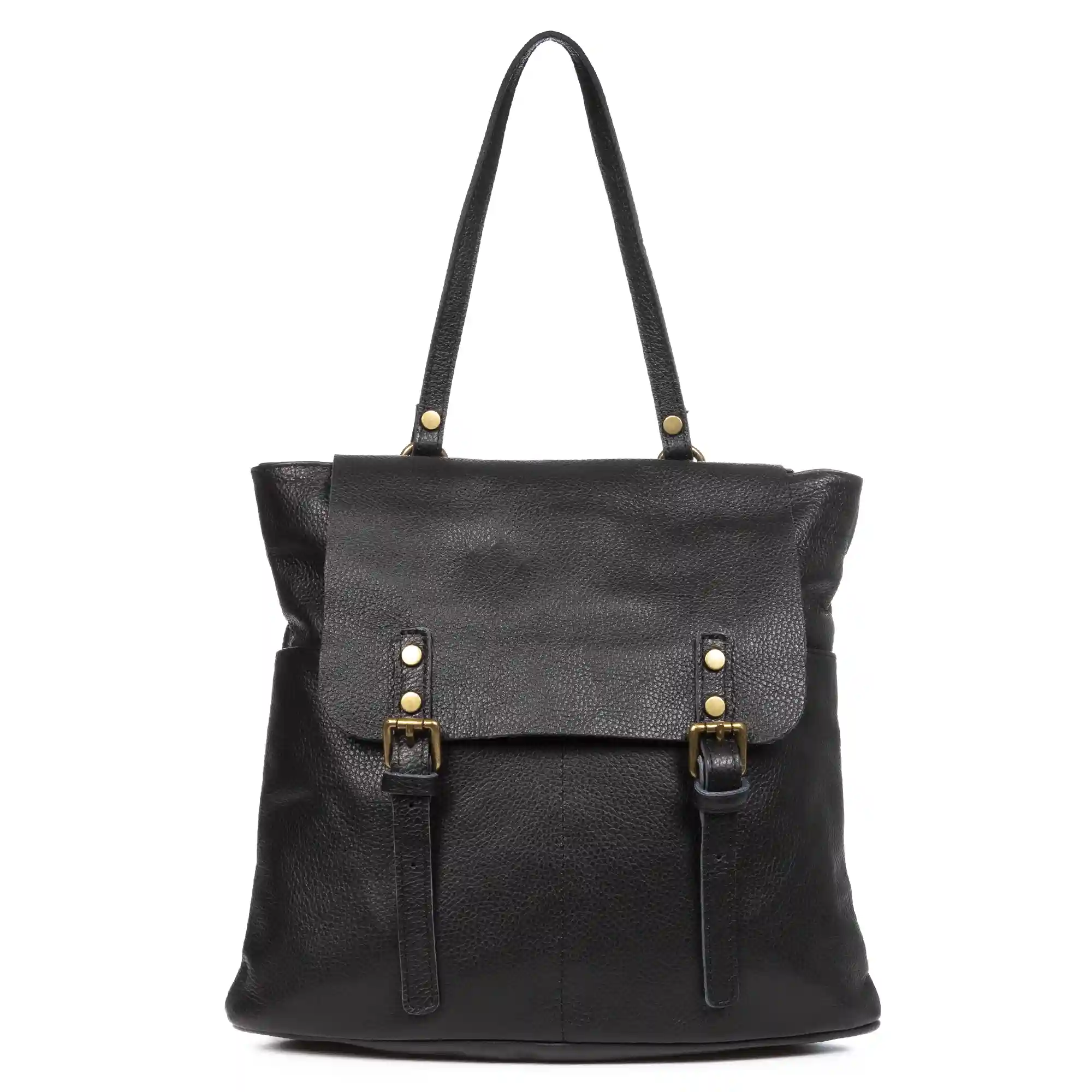 Firenze artegiani Amatre Bolso mochila Mujer. Piel auténtica Dollaro