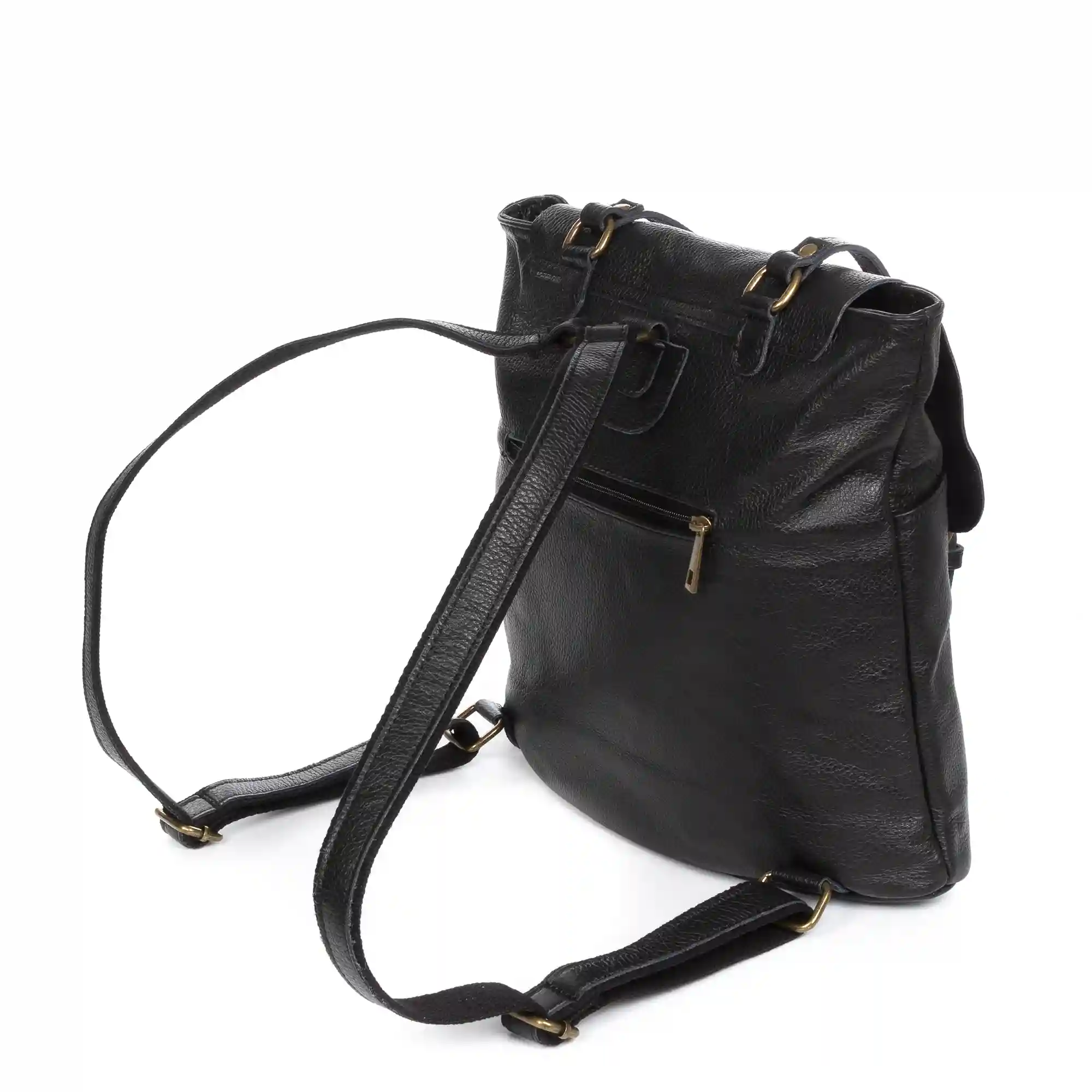 Firenze artegiani Amatre Bolso mochila Mujer. Piel auténtica Dollaro Los más vendidos