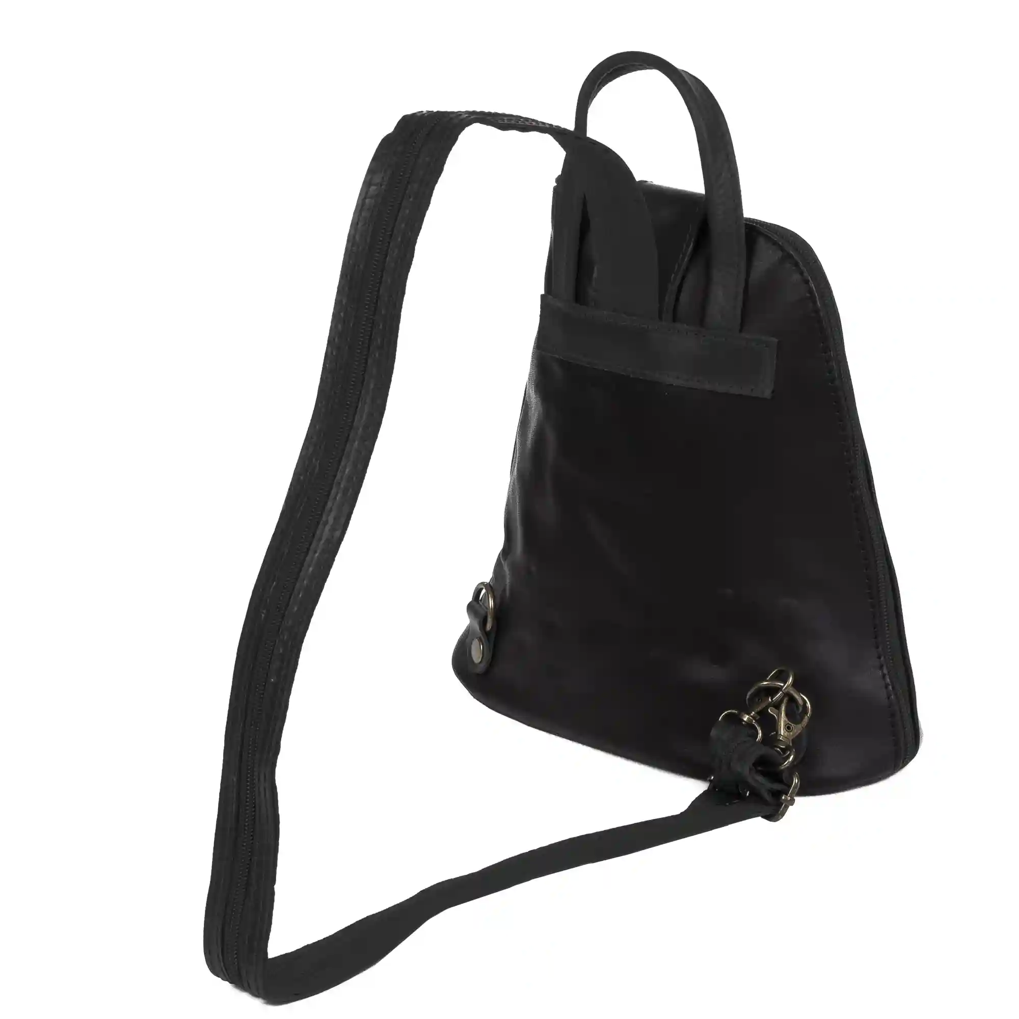 Firenze artegiani Carlotta Bolso mochila Mujer.Piel auténtica Sauvage Tienda