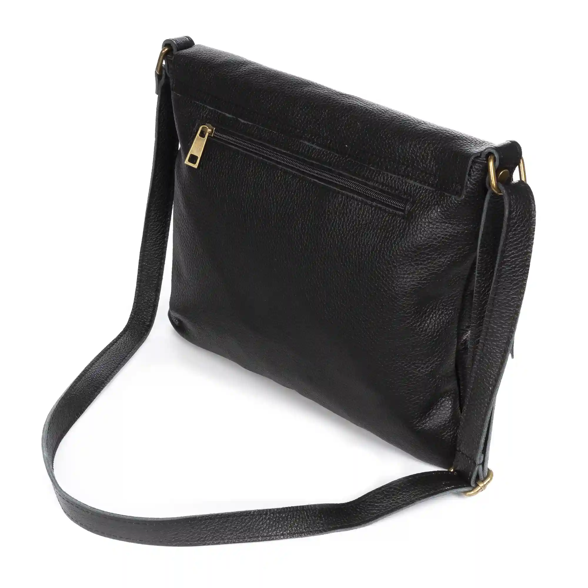 Firenze artegiani Abbadia Bolso Satchel Mujer.Piel auténtica Dollaro Liquidación