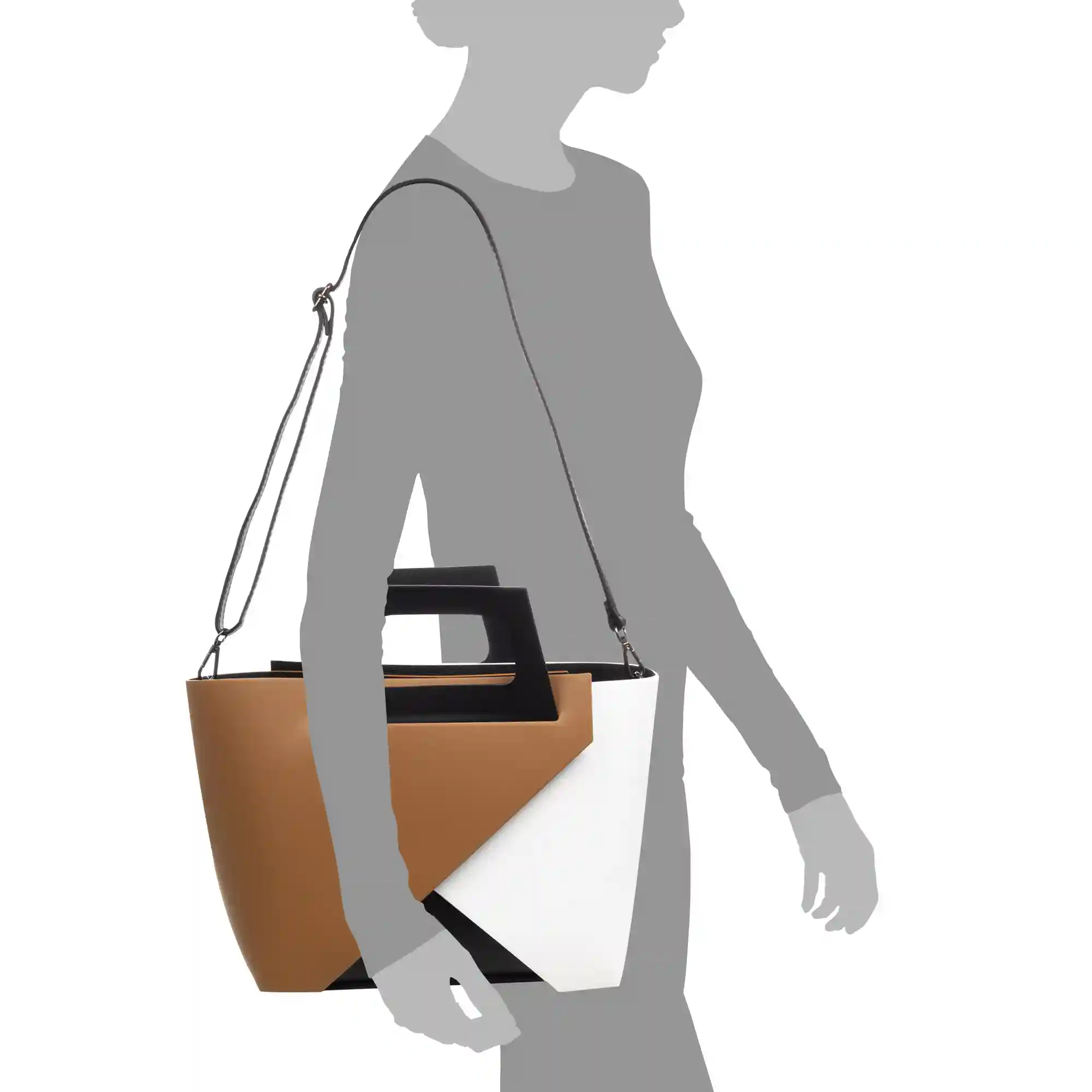 Firenze artegiani Arcinazzo bolso Shopper mujer. Piel auténtica acabado Ruga Rebajas top