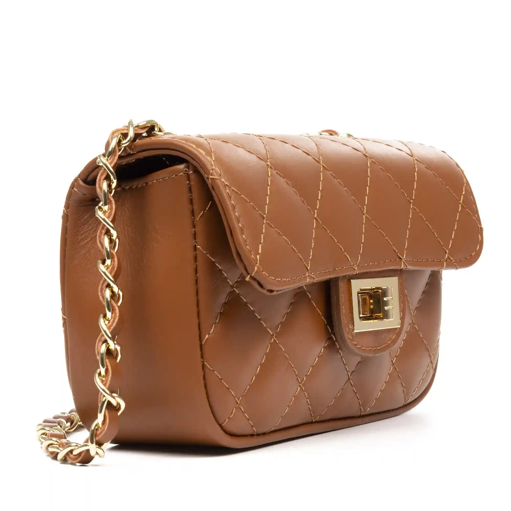 Firenze artegiani Amaro bolso bandolera Mujer. Piel auténtica Sauvage Acolchado Oferta especial