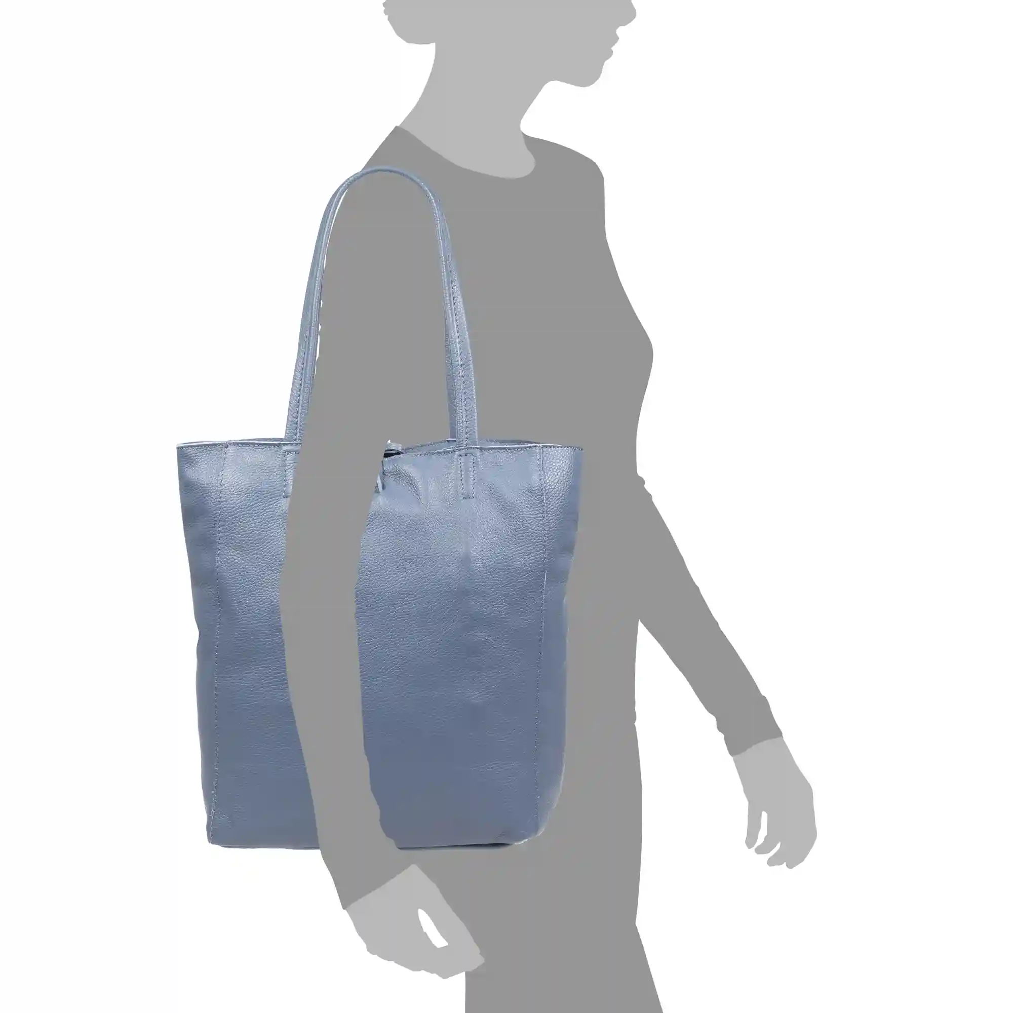 Firenze artegiani Allai bolso Shopper Mujer. Piel auténtica Dollaro ÚLTIMAS EDICIONES