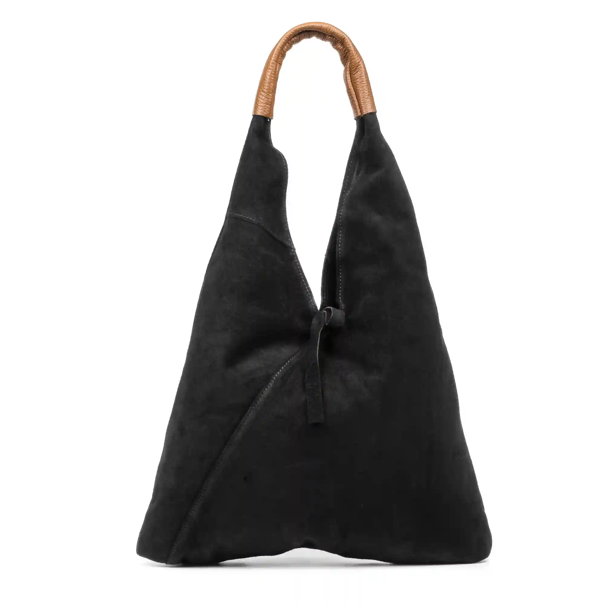 Firenze artegiani Agnana Bolso Shopper Mujer. Piel auténtica Gamuza y Dollaro