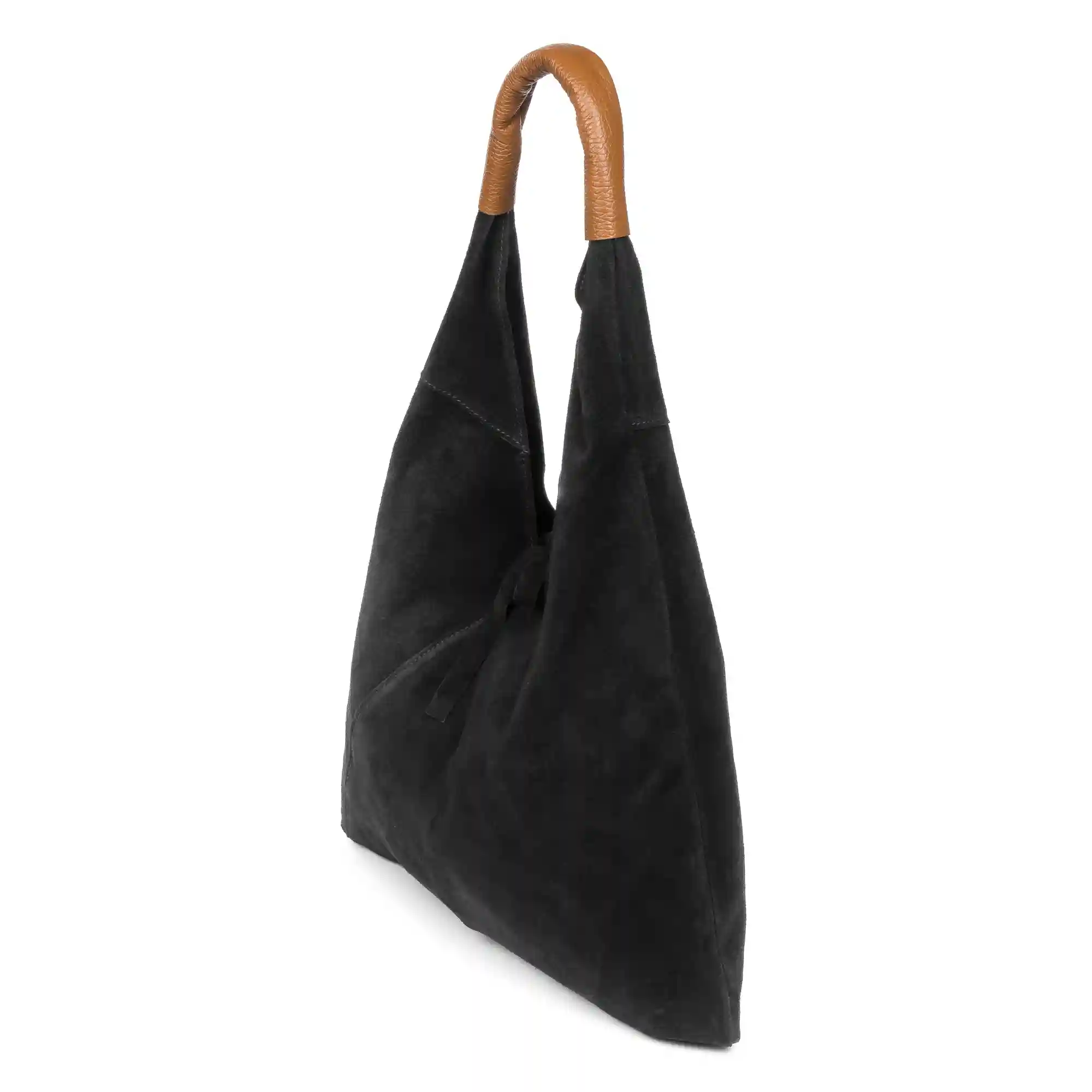 Firenze artegiani Agnana Bolso Shopper Mujer. Piel auténtica Gamuza y Dollaro Promoción trimestral