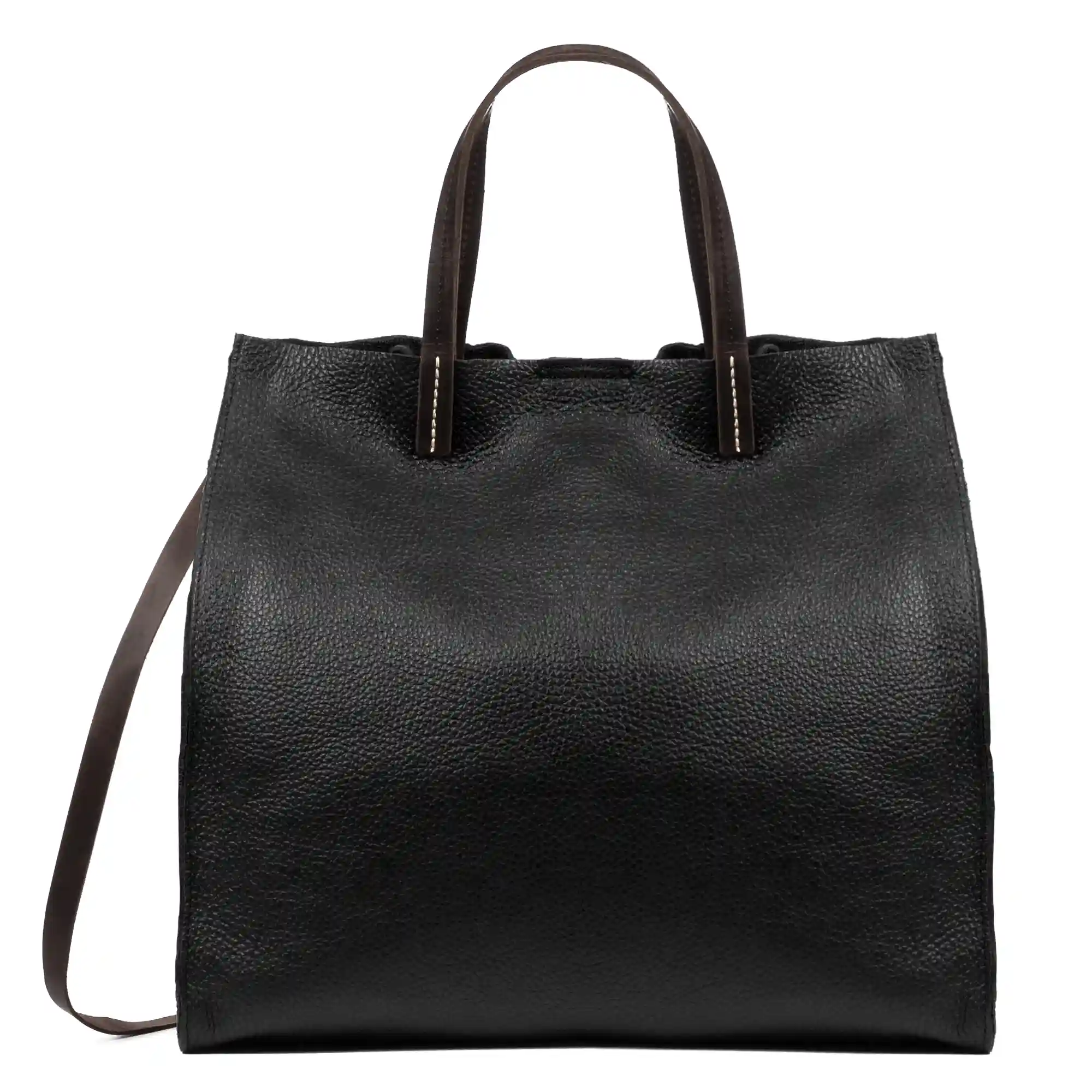 Firenze artegiani Bianca Bolso Shopper Mujer.Piel auténtica Dollaro