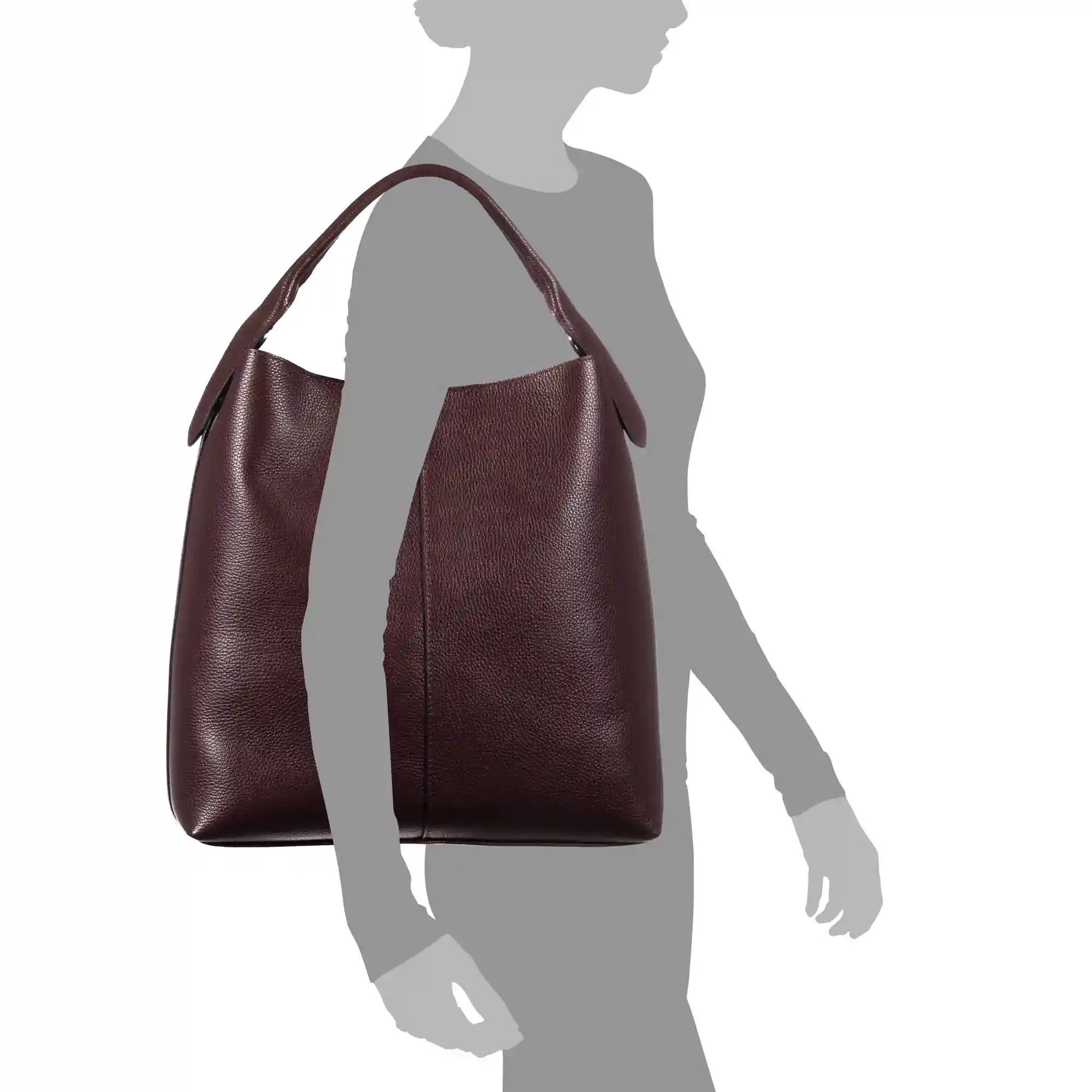 Firenze artegiani Zelinda Bolso Shopper Mujer.Piel auténtica Dollaro Liquidación