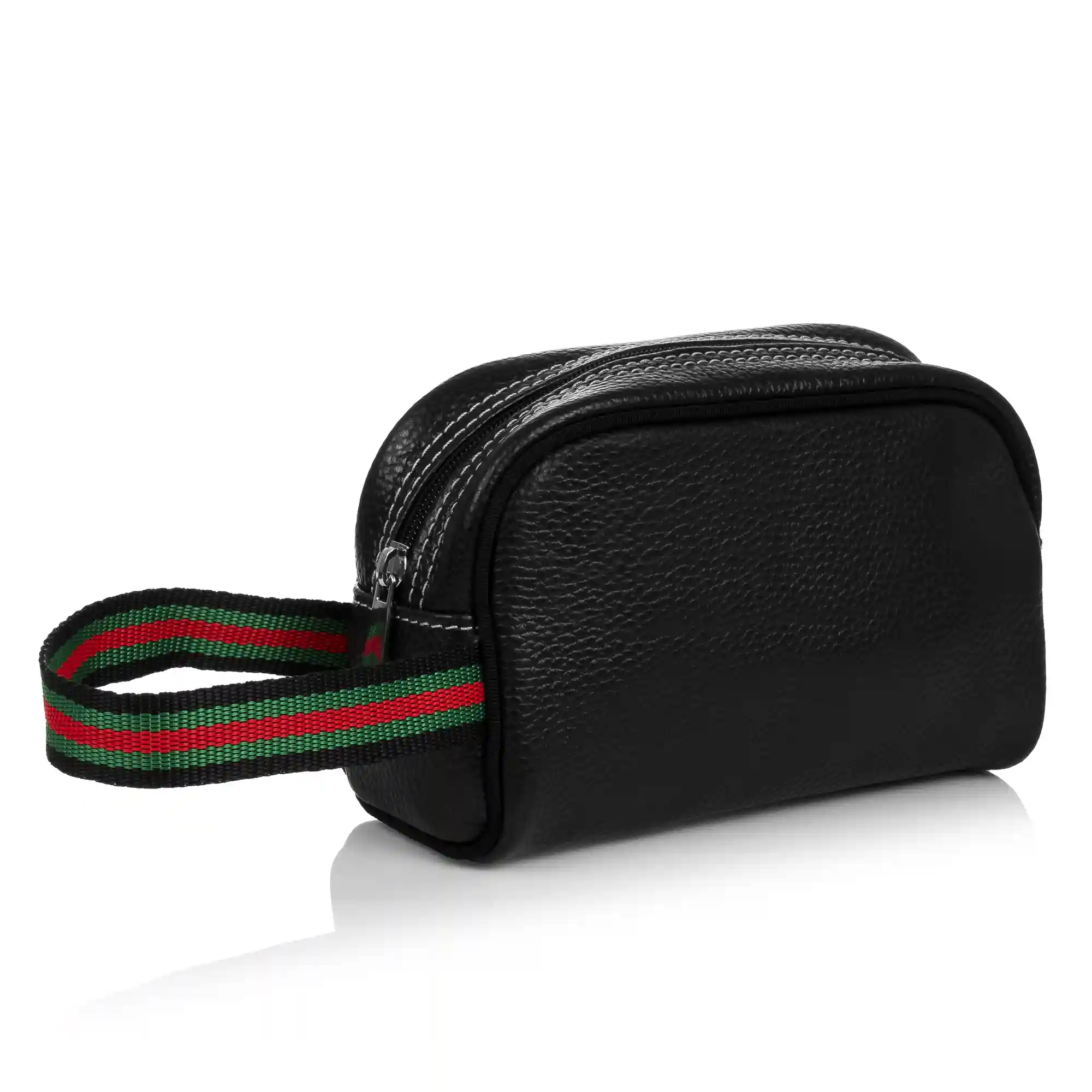 Firenze artegiani Atanasia Organizador de bolso/NECESER Hombre.Piel auténtica Dollaro Tienda de fábrica