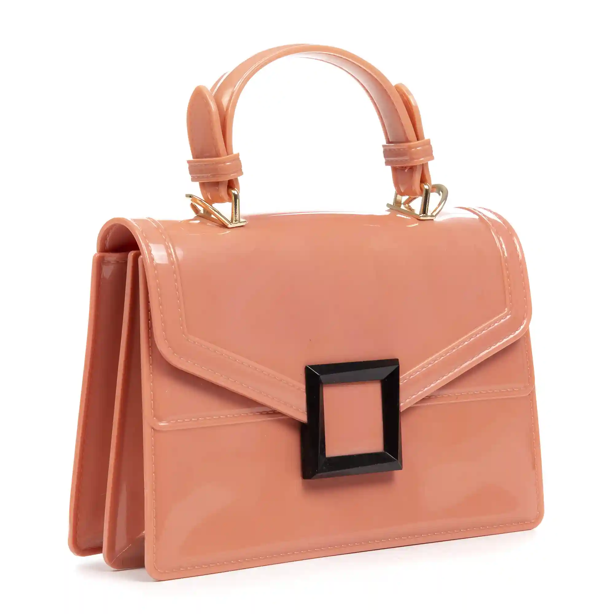 Firenze artegiani Zapponeta bolso tote mini de PVC Oferta exclusiva