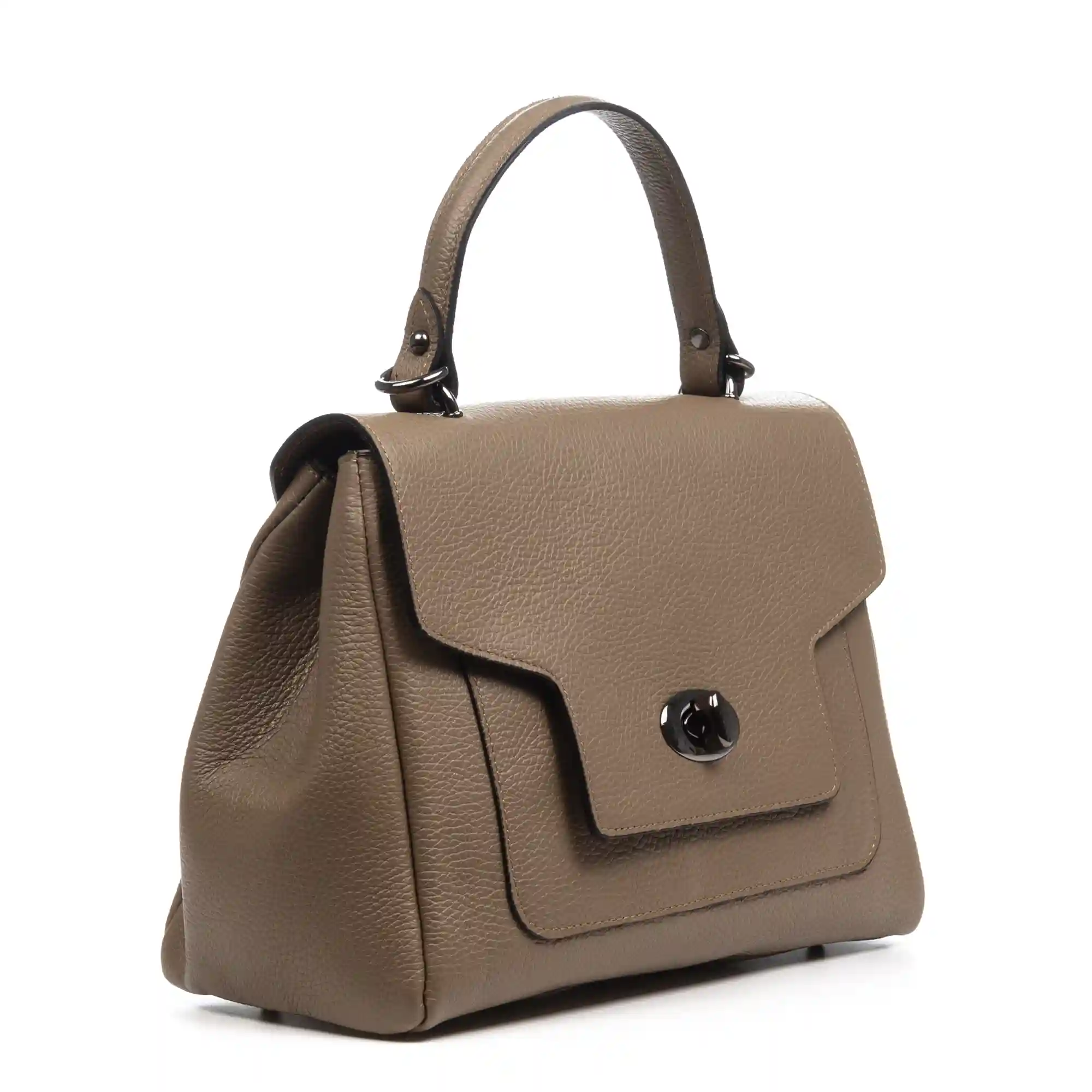 Firenze artegiani Arcisate bolso Tote mujer. Piel auténtica acabado Dollaro Ofertas de temporada