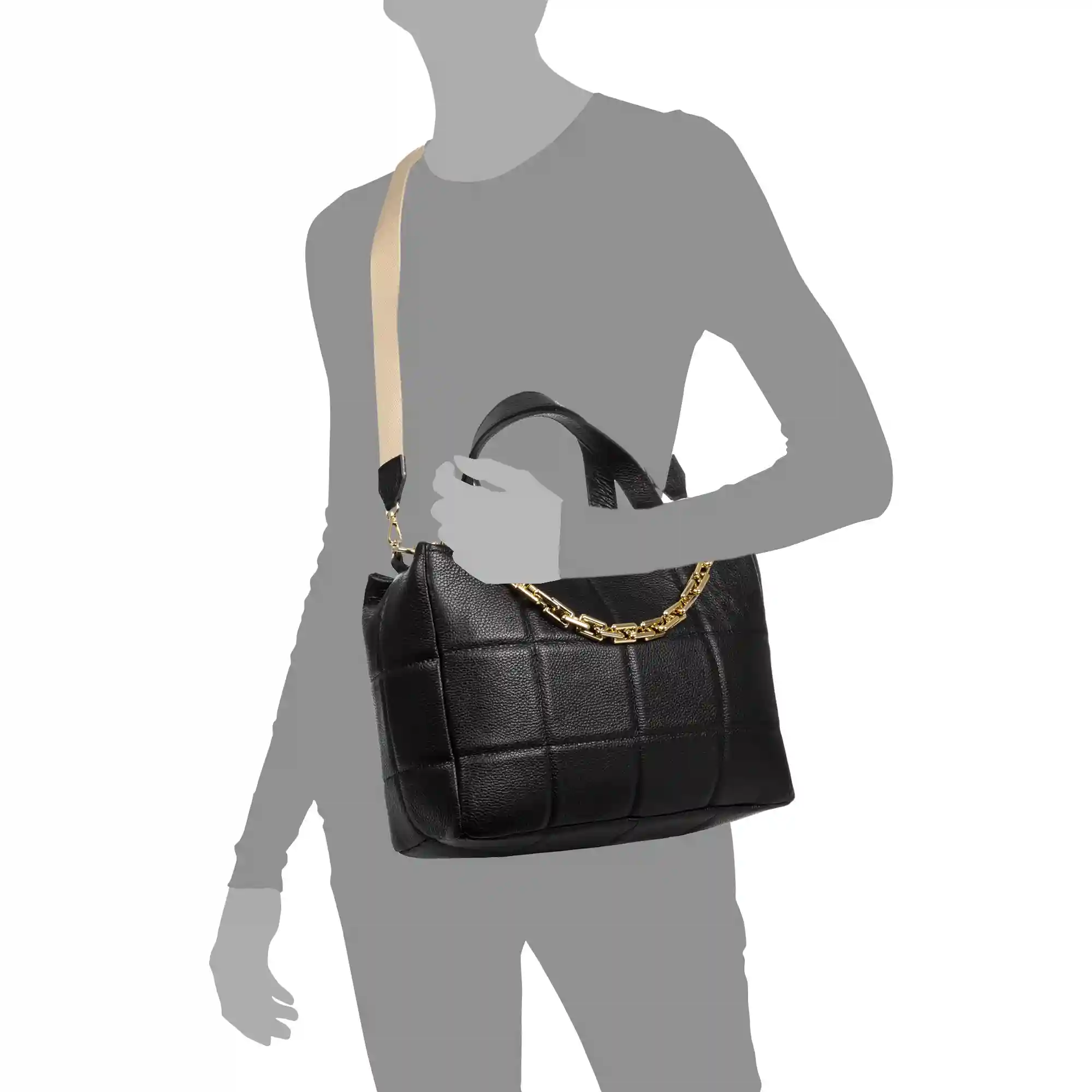 Firenze artegiani Anzi bolso Tote mujer. Piel auténtica acabado Dollaro Rebajas de fin de temporada