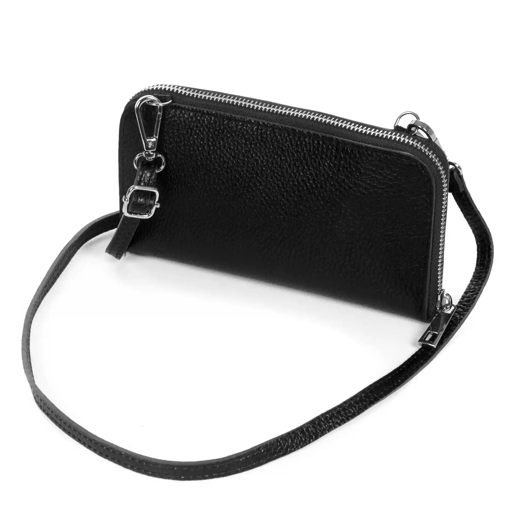 Firenze artegiani Acceglio cartera Mujer.Piel auténtica Dollaro Venta caliente