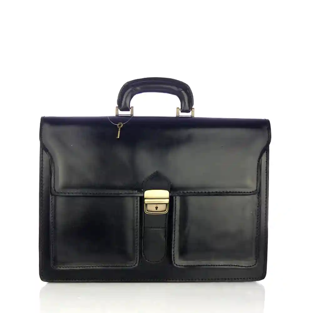Firenze artegiani Pescara Maletin Unisex.Piel auténtica Vaqueta Oferta especial