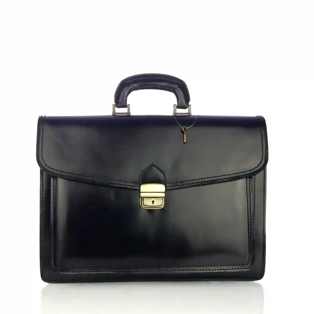 Firenze artegiani Parma Maletin Unisex.Piel auténtica Vaqueta Envío gratis