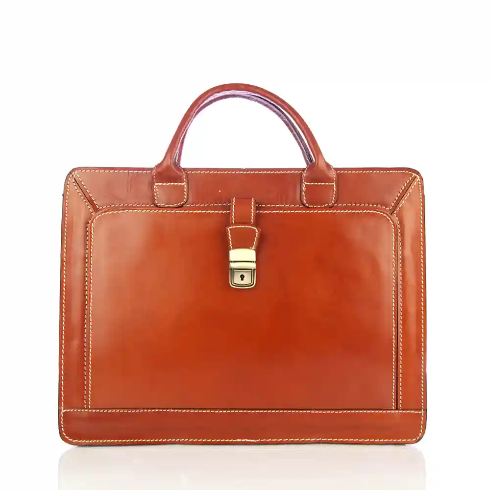 Firenze artegiani Paratico Maletin Unisex.Piel auténtica Vaqueta COMPRAR AHORA
