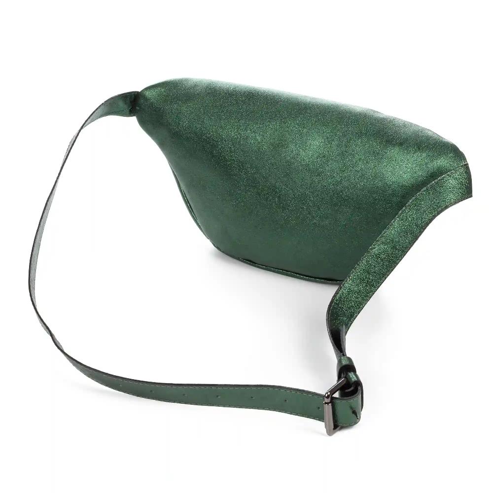 Firenze artegiani Altofonte riñonera de moda Unisex. Piel auténtica Gamuza lacada Oferta especial de fábrica