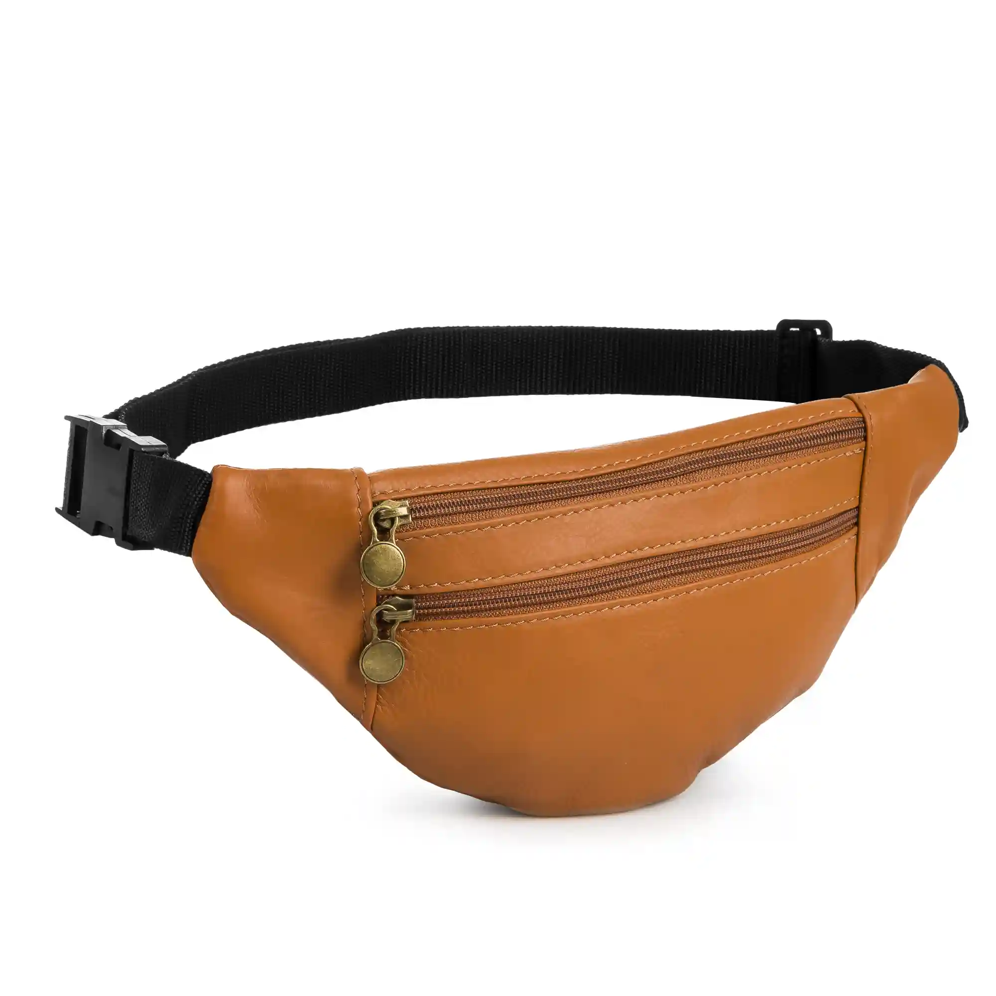 Firenze artegiani Clara Riñonera de moda Unisex.Piel auténtica Sauvage Ahorra y exporta