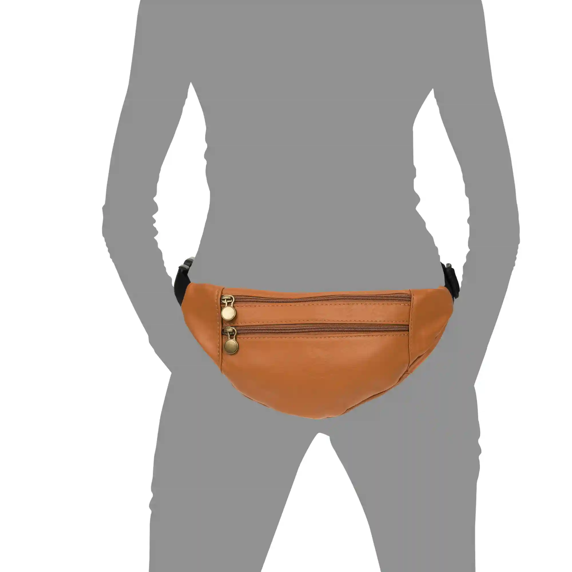 Firenze artegiani Clara Riñonera de moda Unisex.Piel auténtica Sauvage Ahorra y exporta