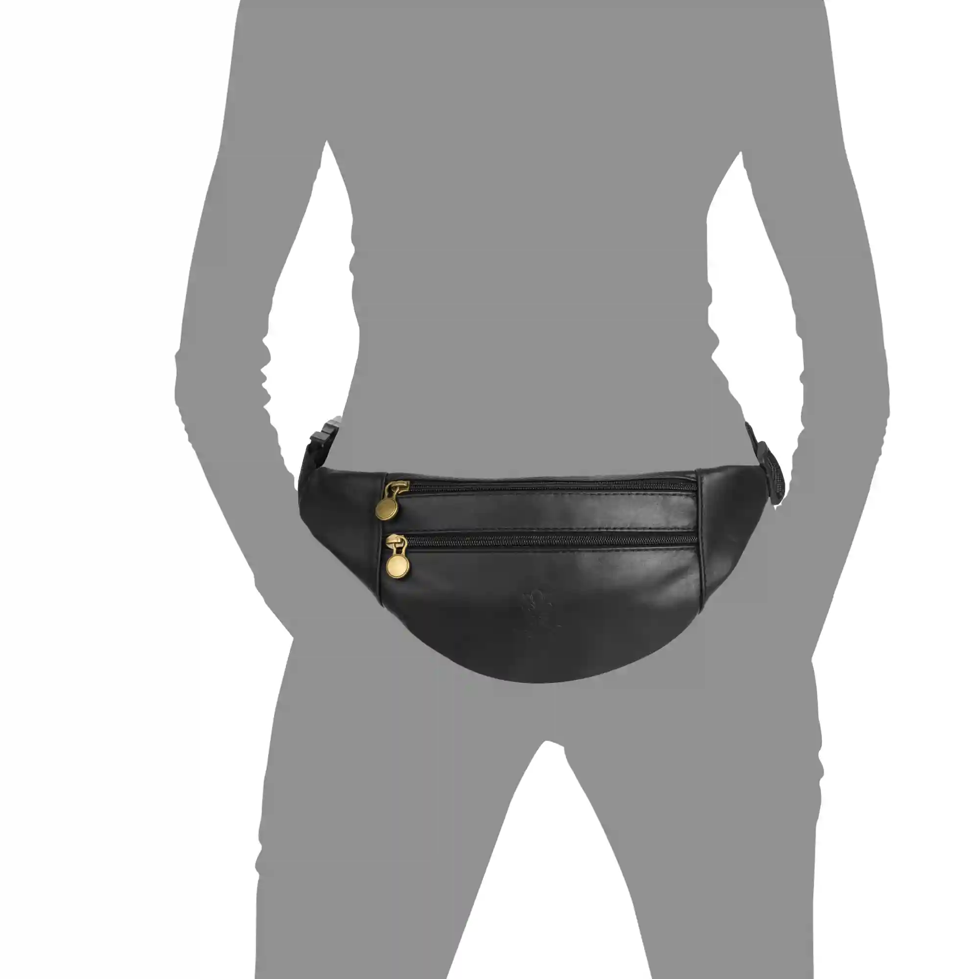 Firenze artegiani Clara Riñonera de moda Unisex.Piel auténtica Sauvage En oferta