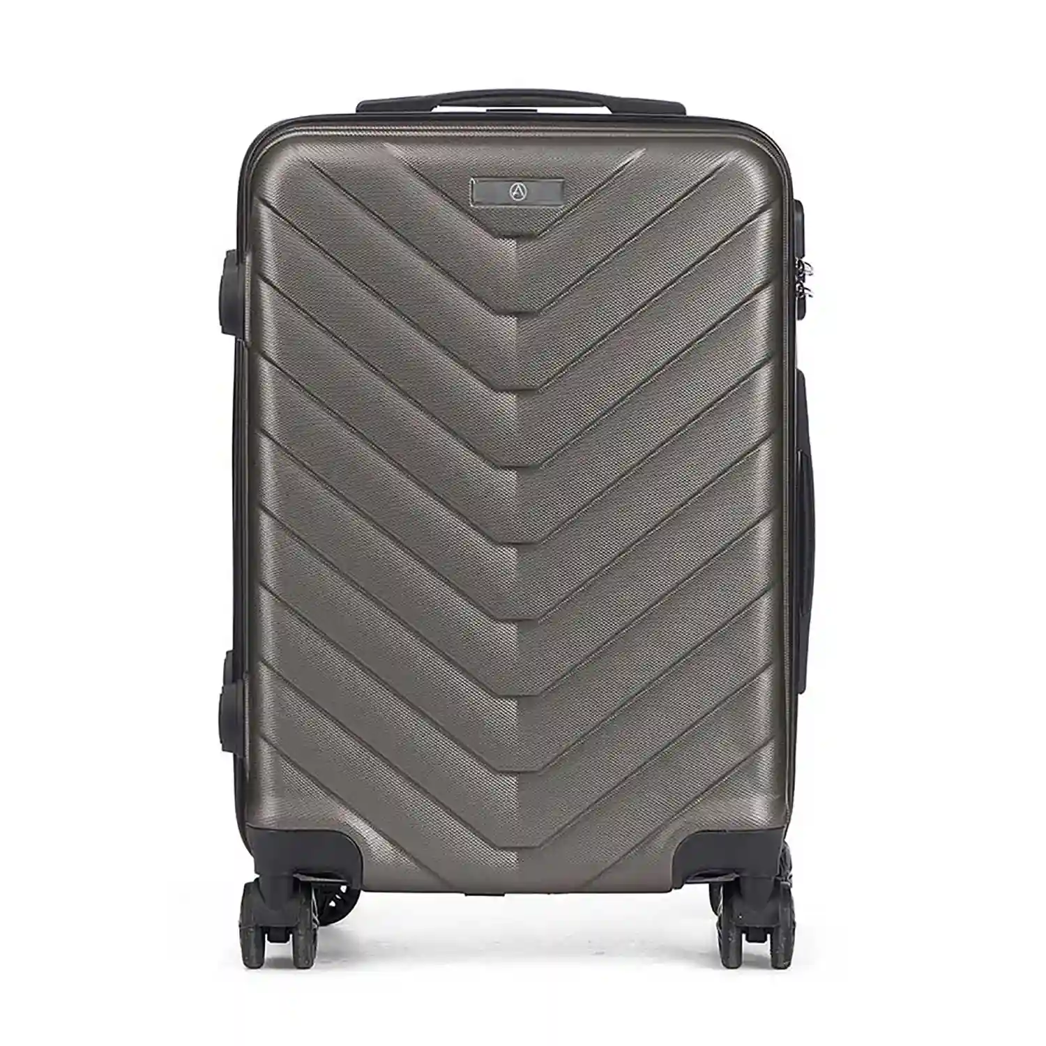 Firenze artegiani Maleta trolley de cabina en ABS ligera y resistente. Diseño escamas Libre de impuestos