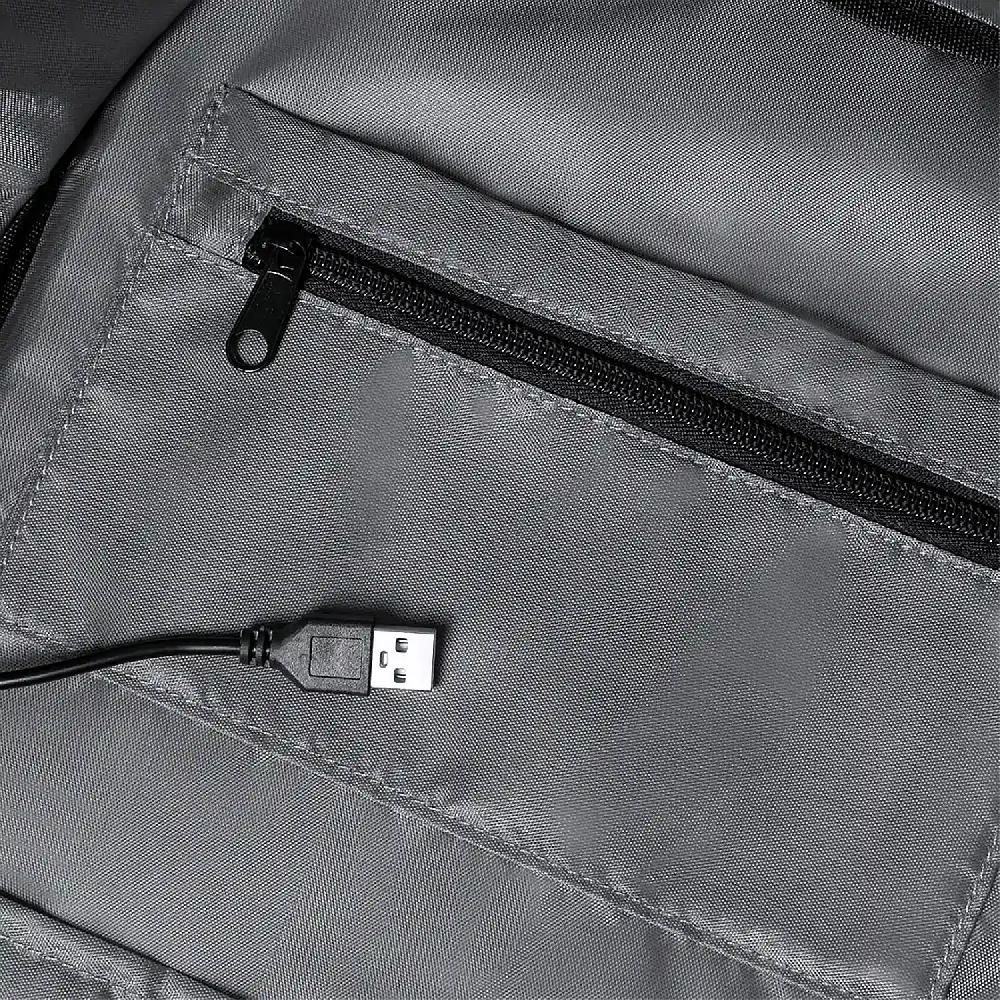 Firenze artegiani Mochila Antirrobo Conexión USB. Acolchada. Bolsillo Acolchado para Portátil y Tablet Venta caliente