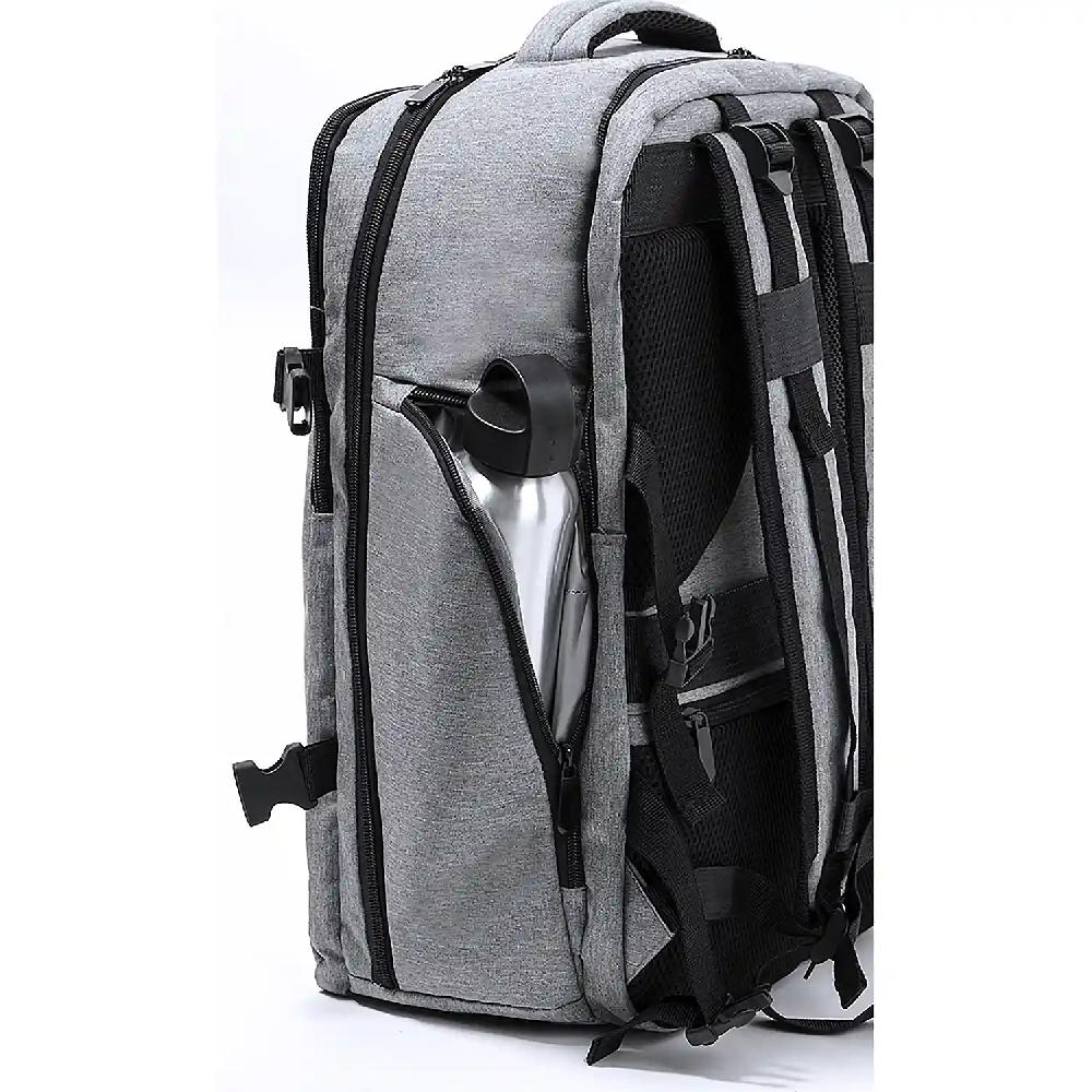 Firenze artegiani Mochila viaje conexión USB. Acolchada. Bolsillo Acolchado para Portátil. Compartimento Portazapatos Ventas relámpago