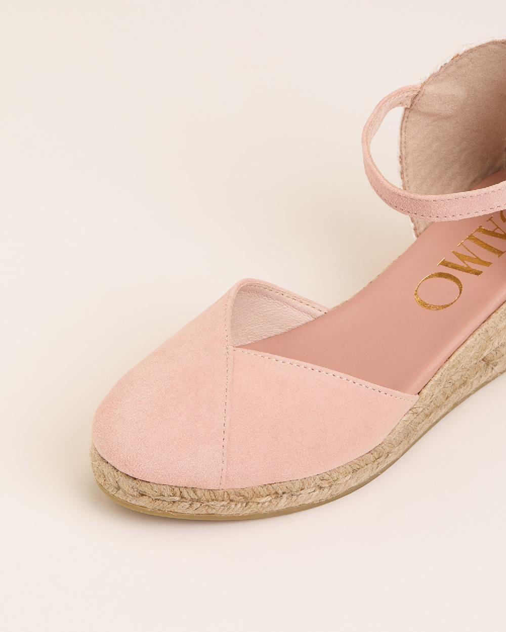 Gaimo espadrilles Copita ContourAlpargatas de cuña en piel con escote pico Solo queda un día